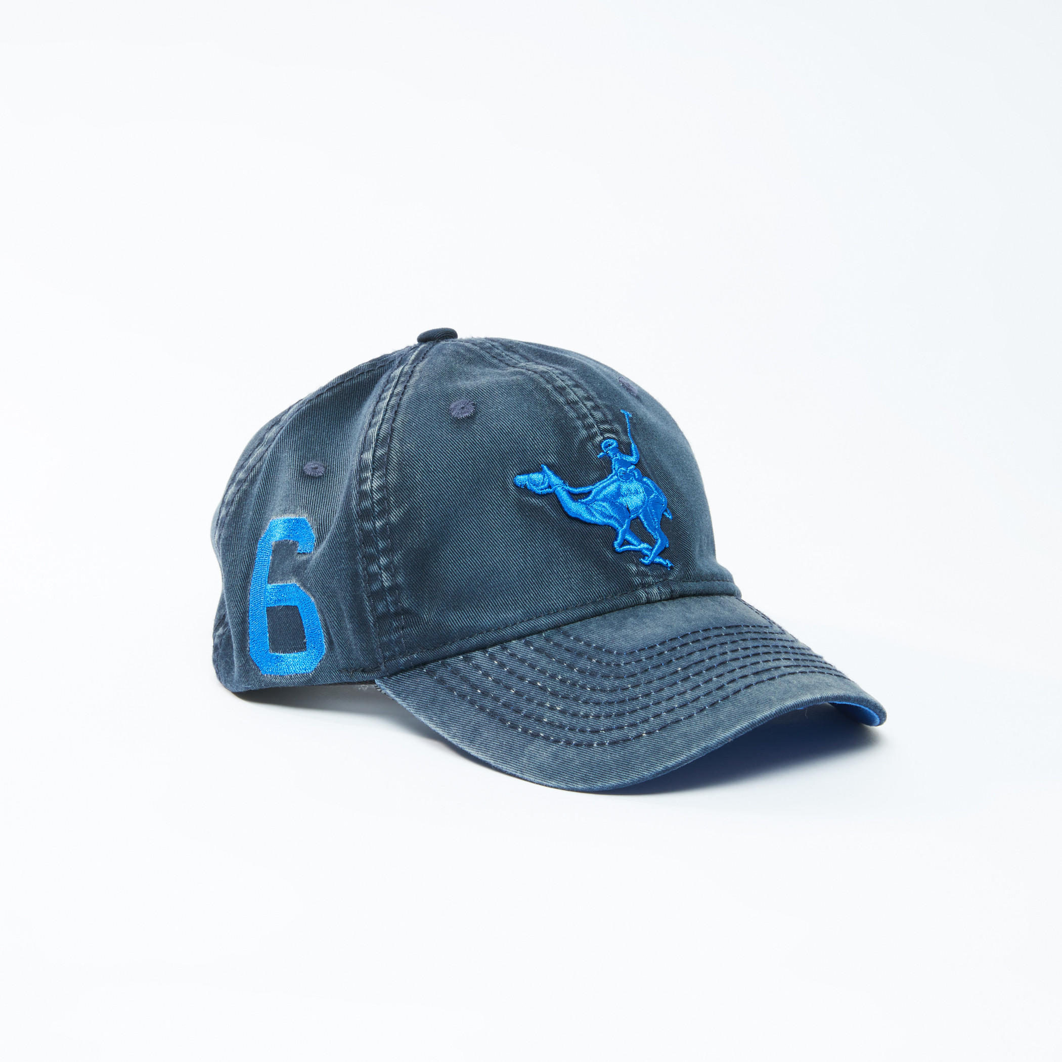 Embroidered Baseball Cap with Stitch Detail-men-caps-image-1