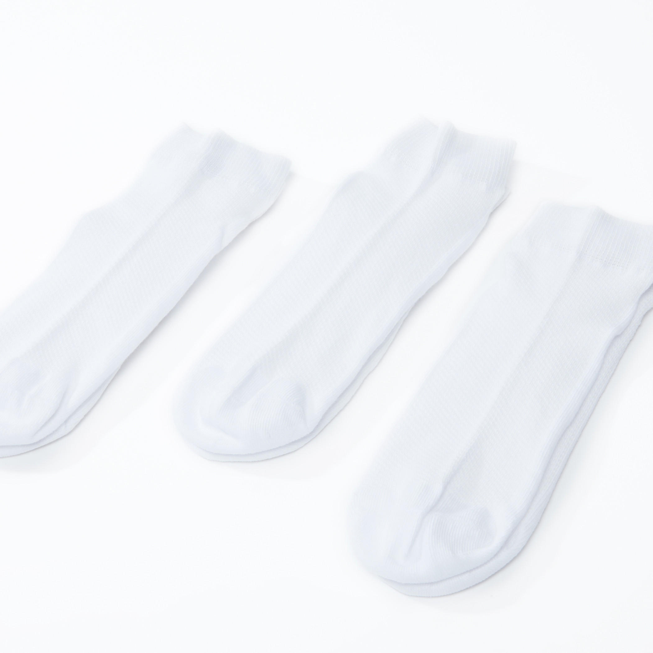 Textured Ankle Length Socks - Set of 3-men-socks-image-3