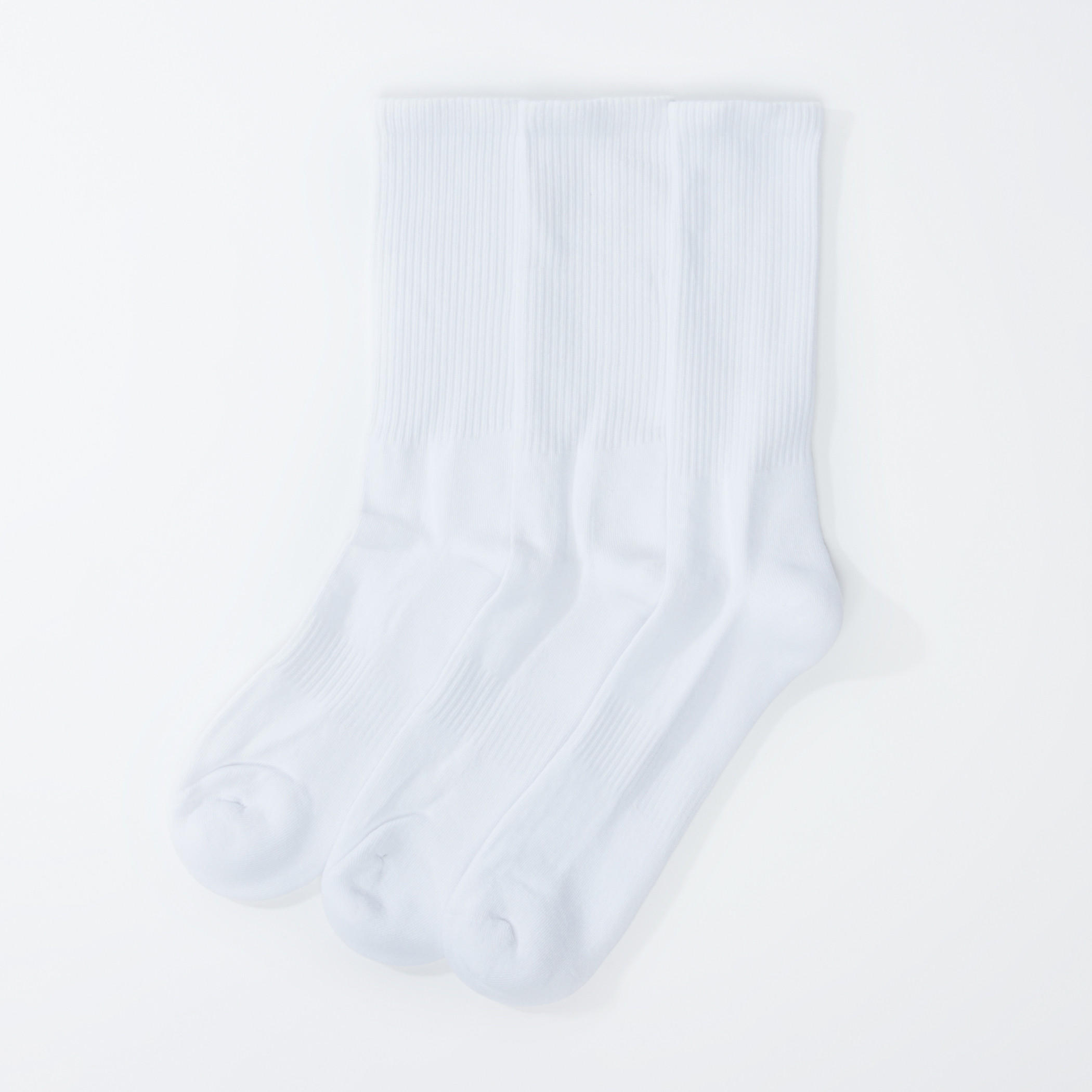 Textured Crew Length Socks - Set of 3-men-socks-image-1
