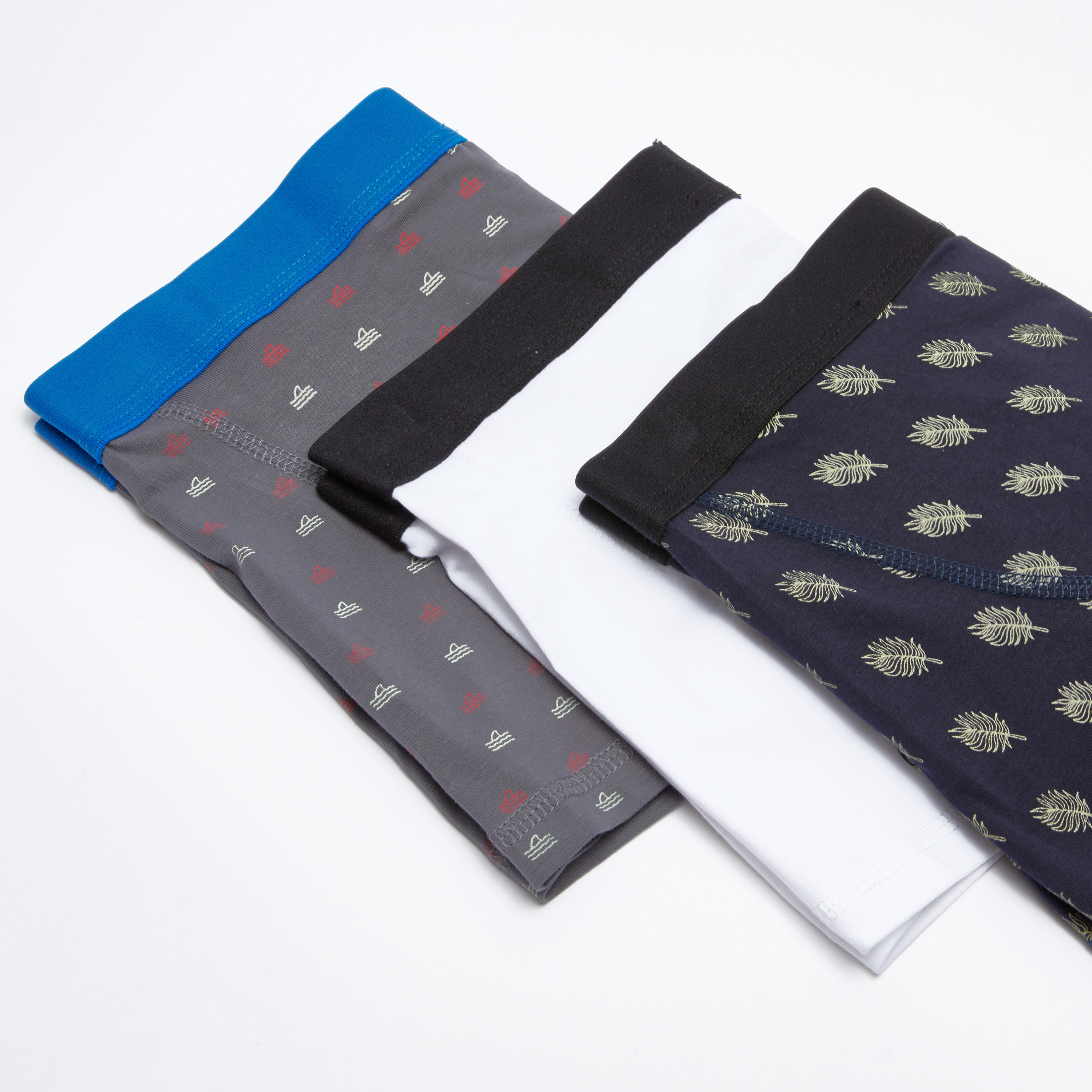 Assorted Trunks with Elasticised Waistband - Set of 3-men-clothing-innerwear-underwear-image-3