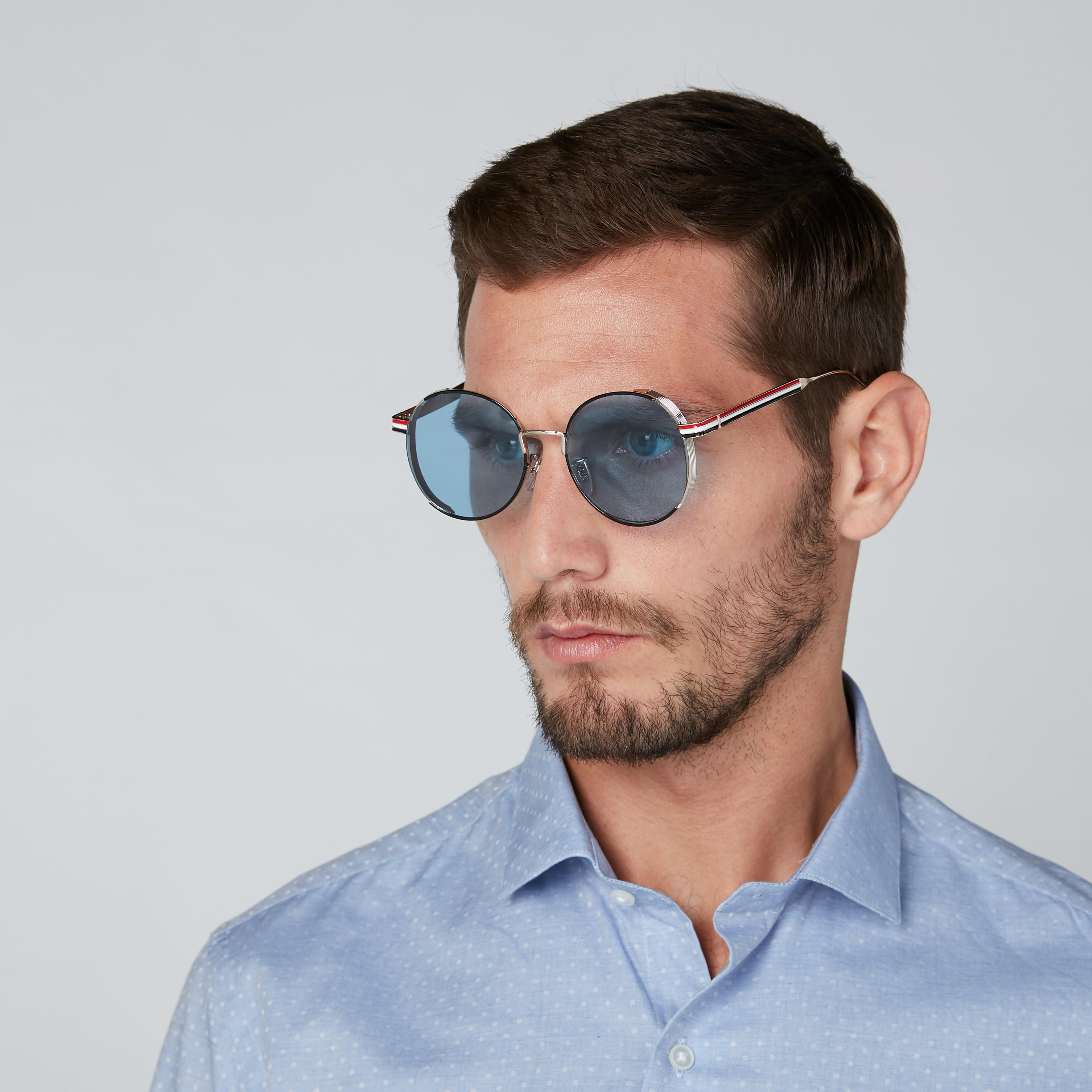 نظّارة شمسية مستديرة بإطار كامل-men-sunglasses-image-4