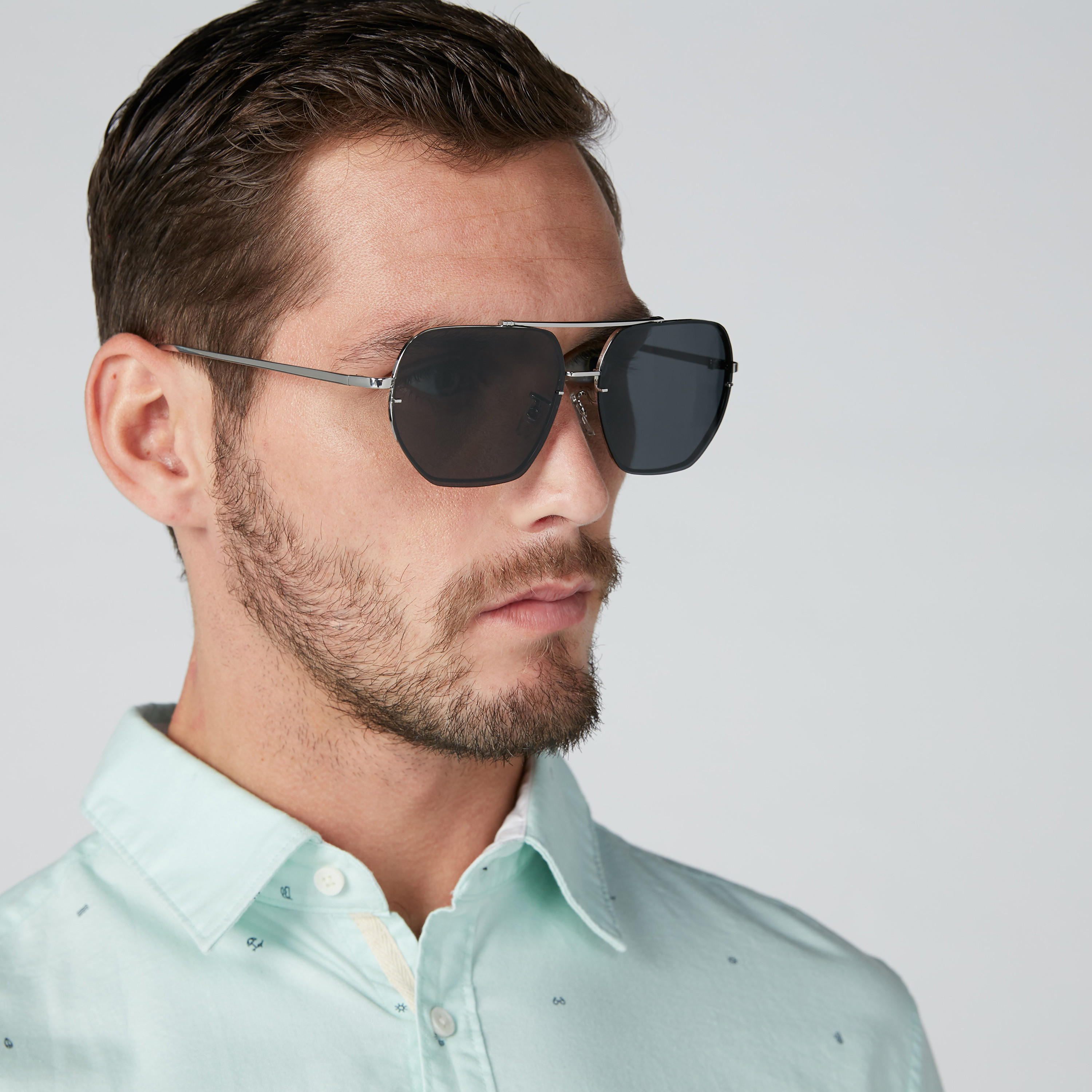 Full Rim Oval Sunglasses-men-sunglasses-image-2