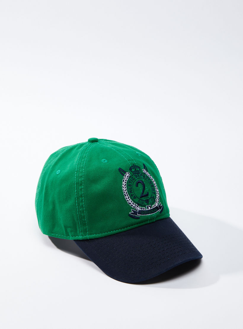 قبعة كاب مطرّزة بثنية إغلاق-men-caps-image-3