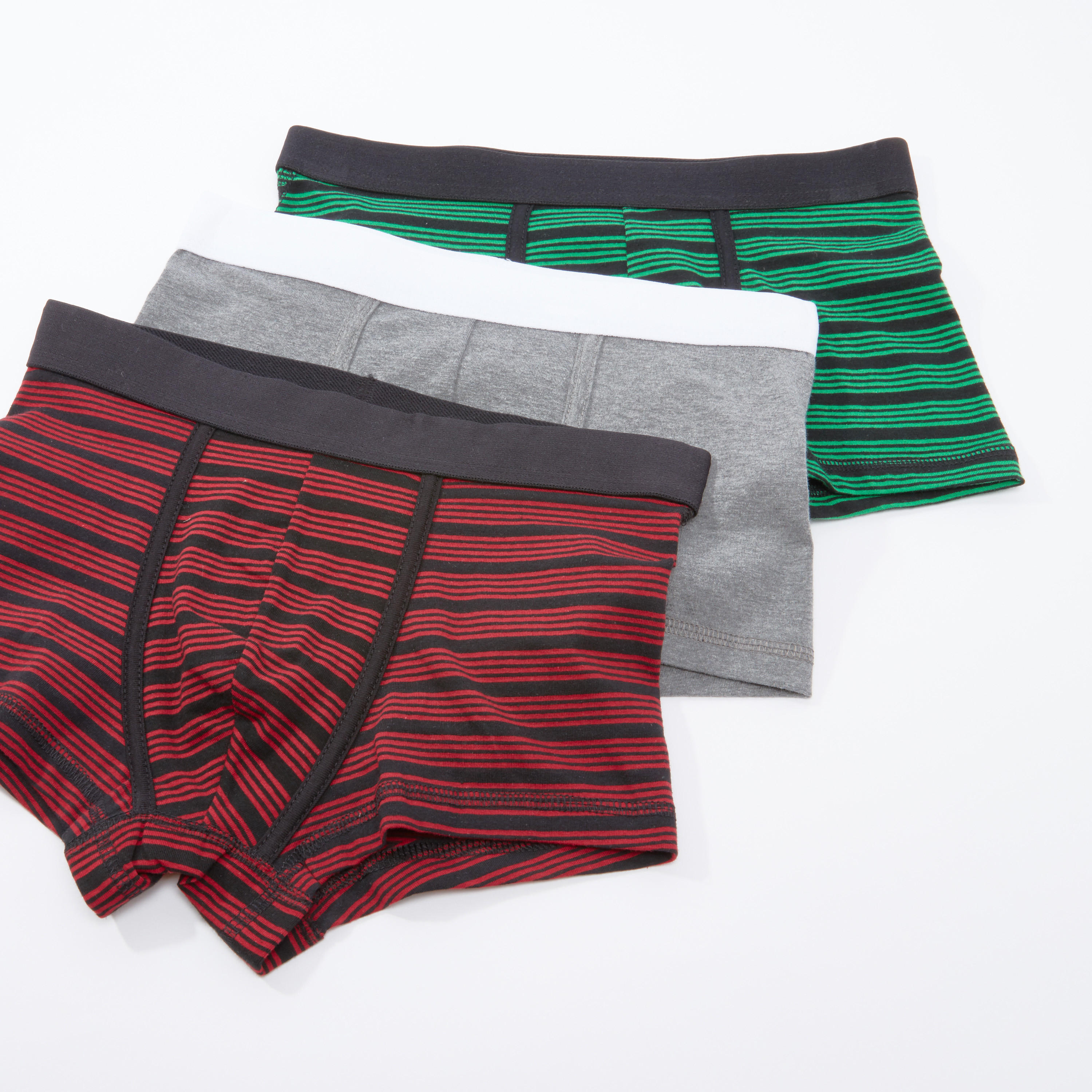 سراويل داخلية متنوعة بخصر مطّاطي - طقم من 3 قطع-men-clothing-innerwear-underwear-image-1