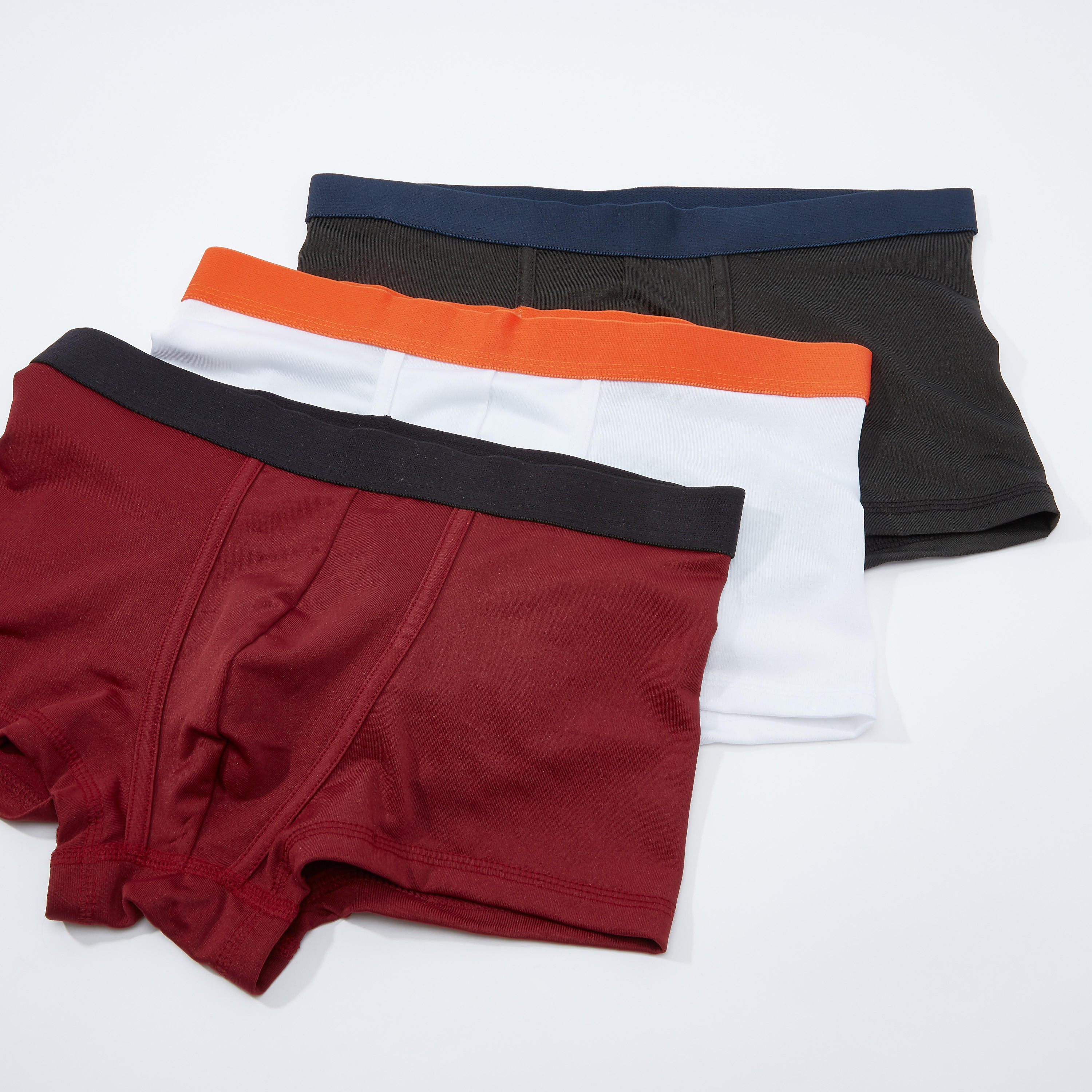 Trunks with Elasticised Waistband - Set of 3-men-clothing-innerwear-underwear-image-1
