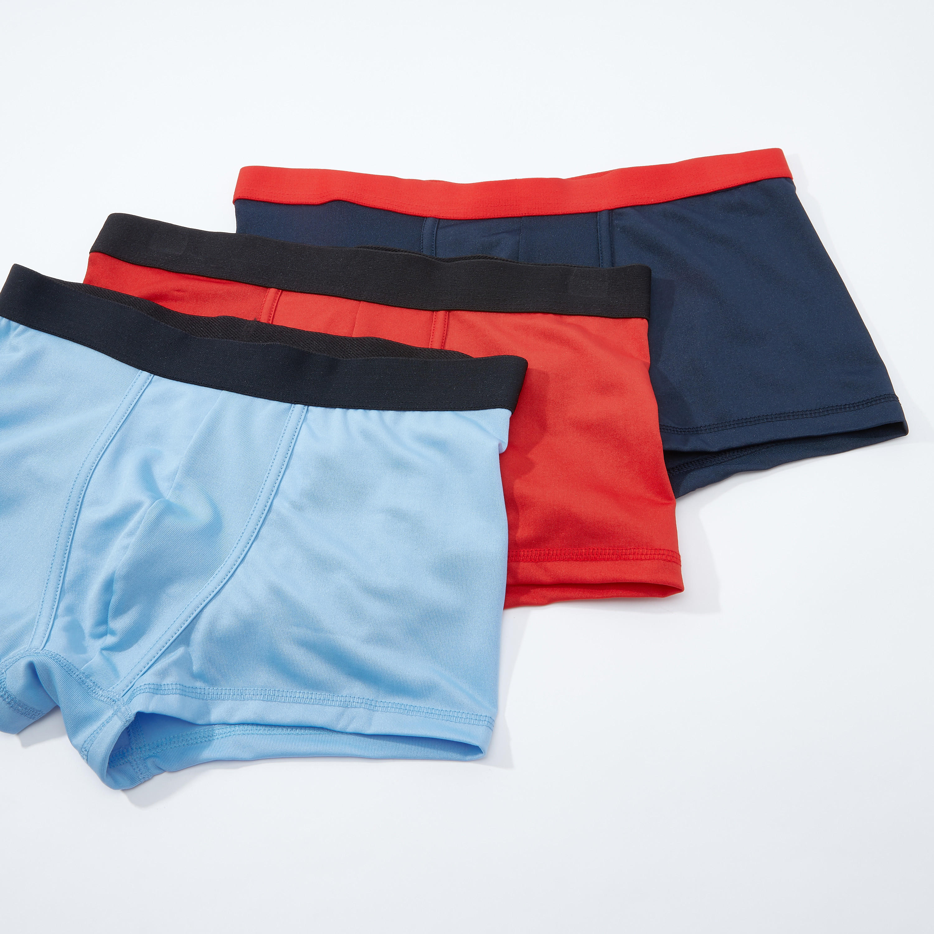 Trunks with Elasticised Waistband - Set of 3-men-clothing-innerwear-underwear-image-1