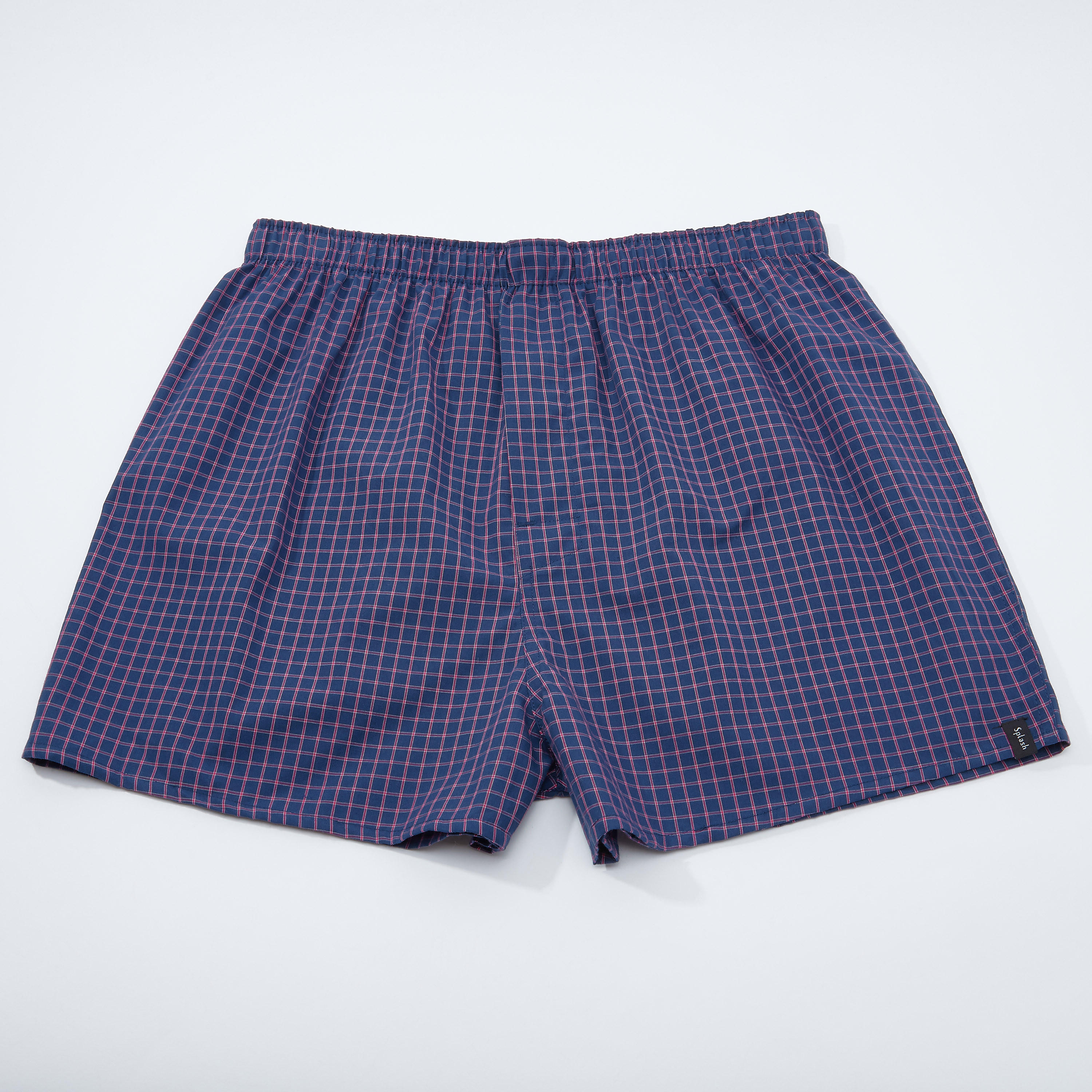 سراويل بوكسر كاروهات بخصر مطّاطي - طقم من 3 قطع-men-clothing-innerwear-underwear-image-2