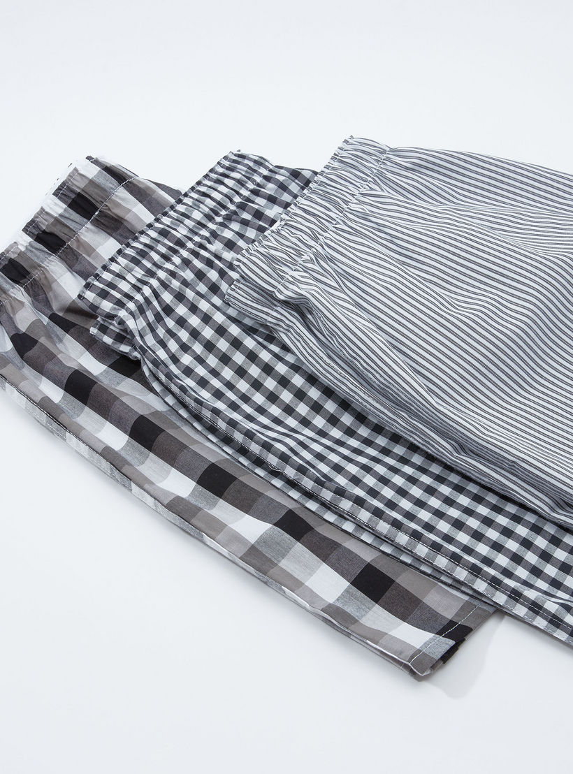 سراويل بوكسر بخصر مطّاطي وطبعات - طقم من 3 قطع-men-clothing-innerwear-underwear-image-3