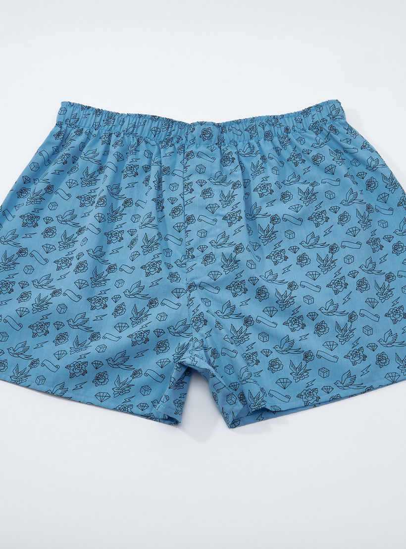 سراويل بوكسر متنوعة بخصر مطّاطي - طقم من 3 قطع-men-clothing-innerwear-underwear-image-2