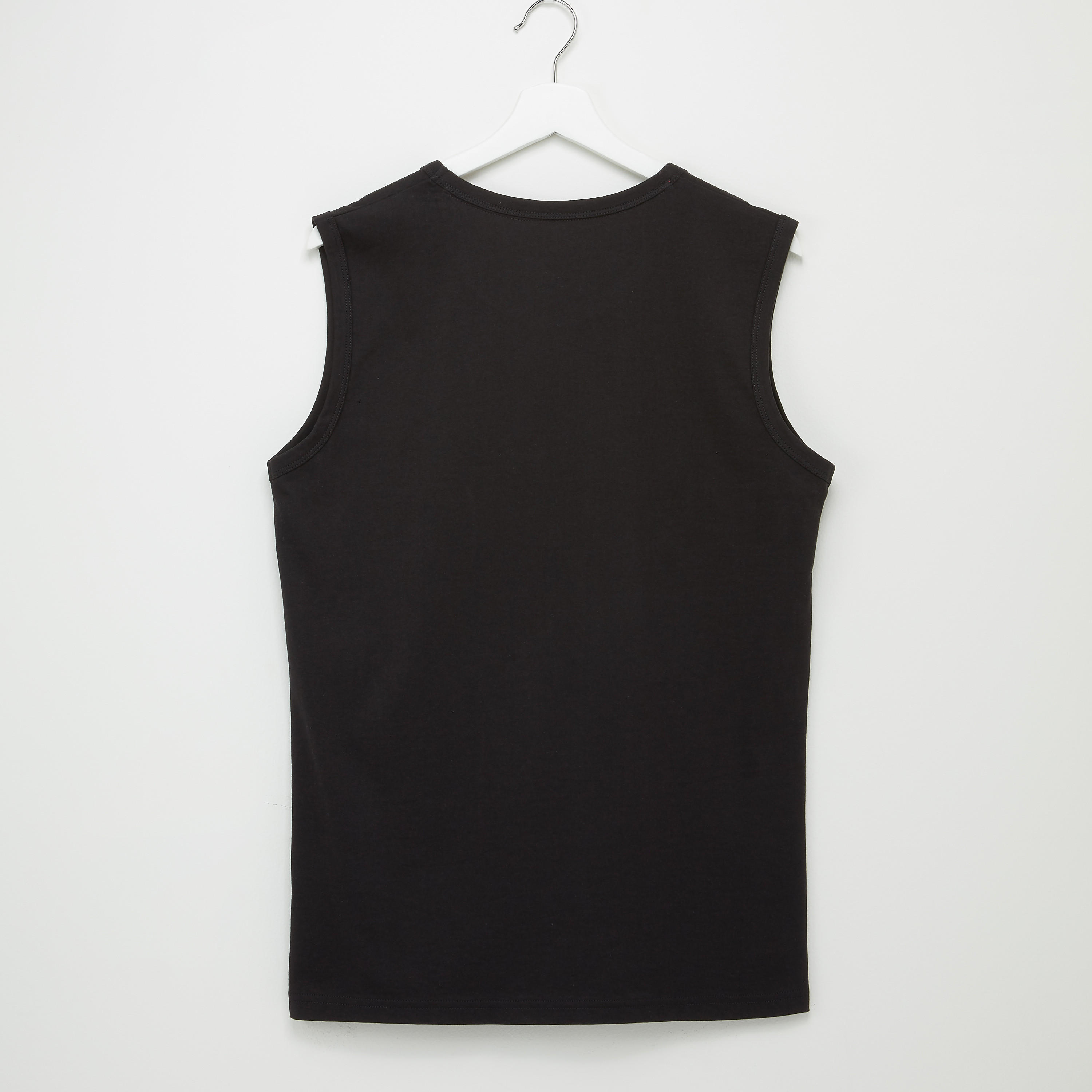 Textured Vest with Round Neck-men-clothing-tshirtsandpolos-vests-image-3