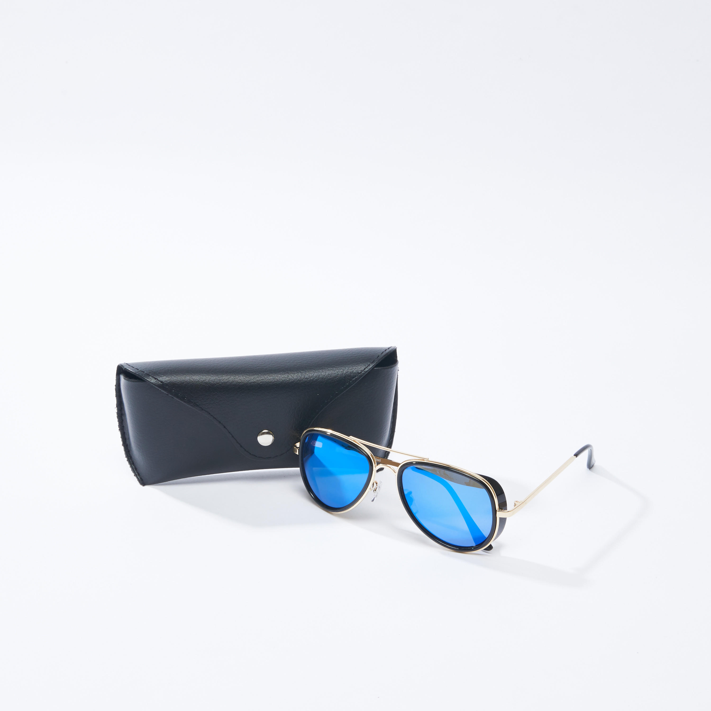 Metallic Full Rim Sunglasses-men-sunglasses-image-6