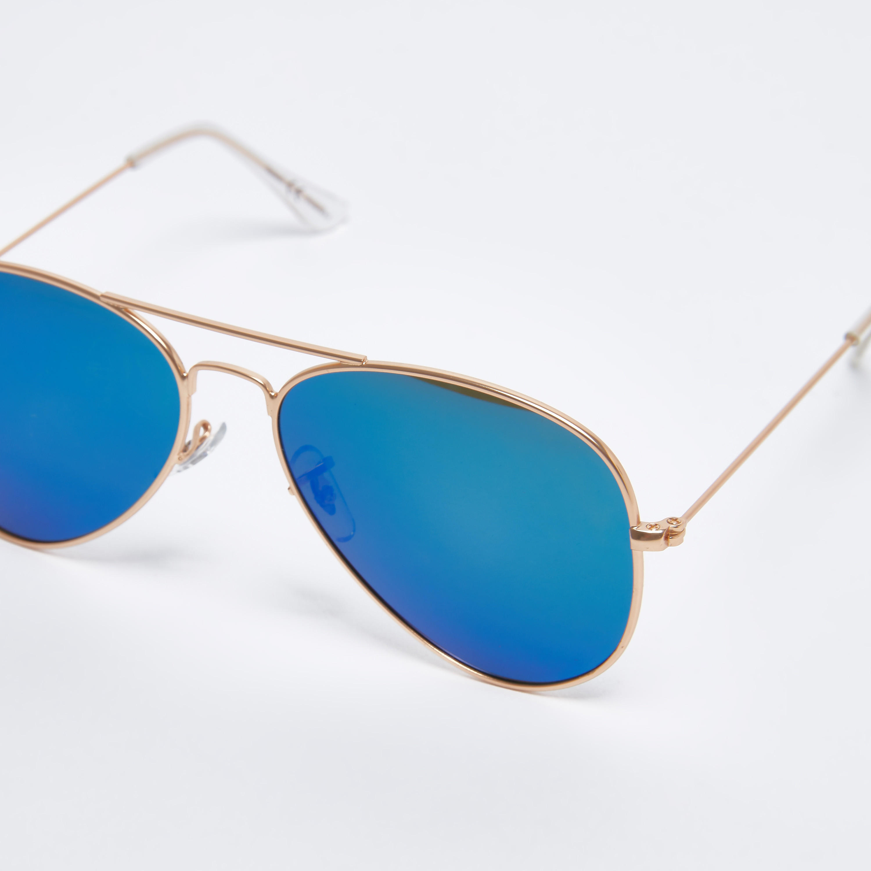 نظارة شمسية أفياتور بإطار كامل ميتاليك-men-sunglasses-image-3