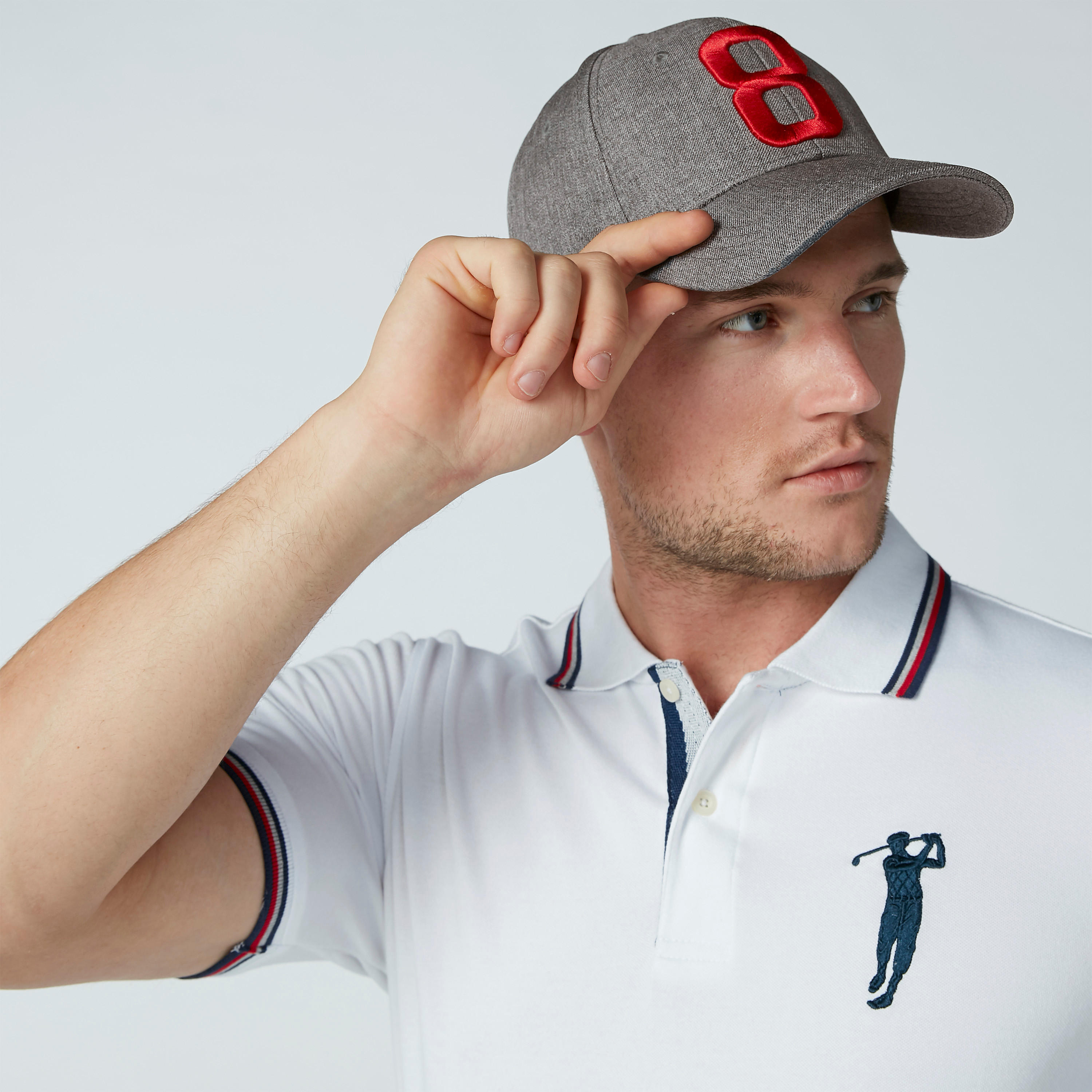 Embroidered Cap with Snap Closure-men-caps-image-2