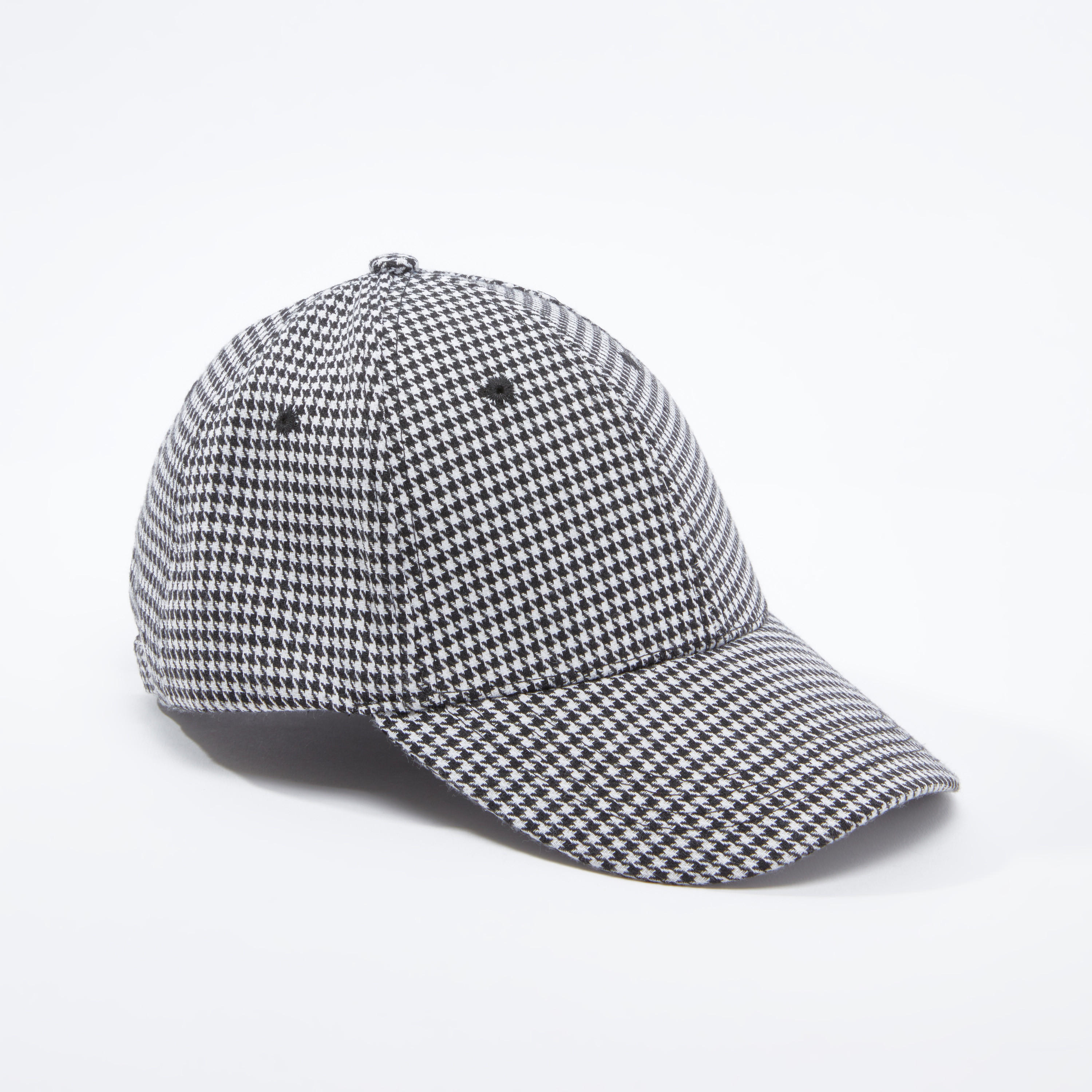 قبعة كاب كاروهات بثنية إغلاق-men-caps-image-3