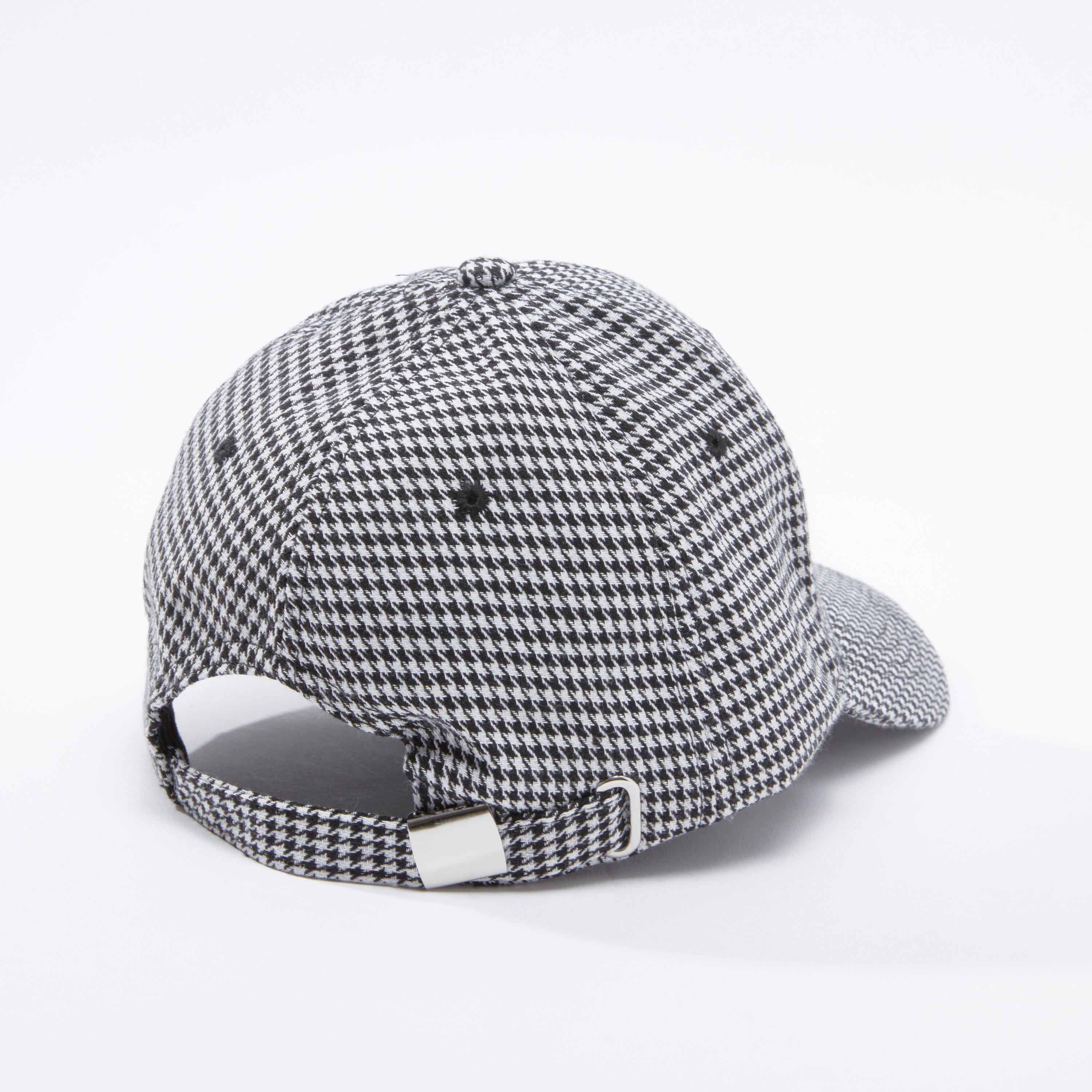 قبعة كاب كاروهات بثنية إغلاق-men-caps-image-1