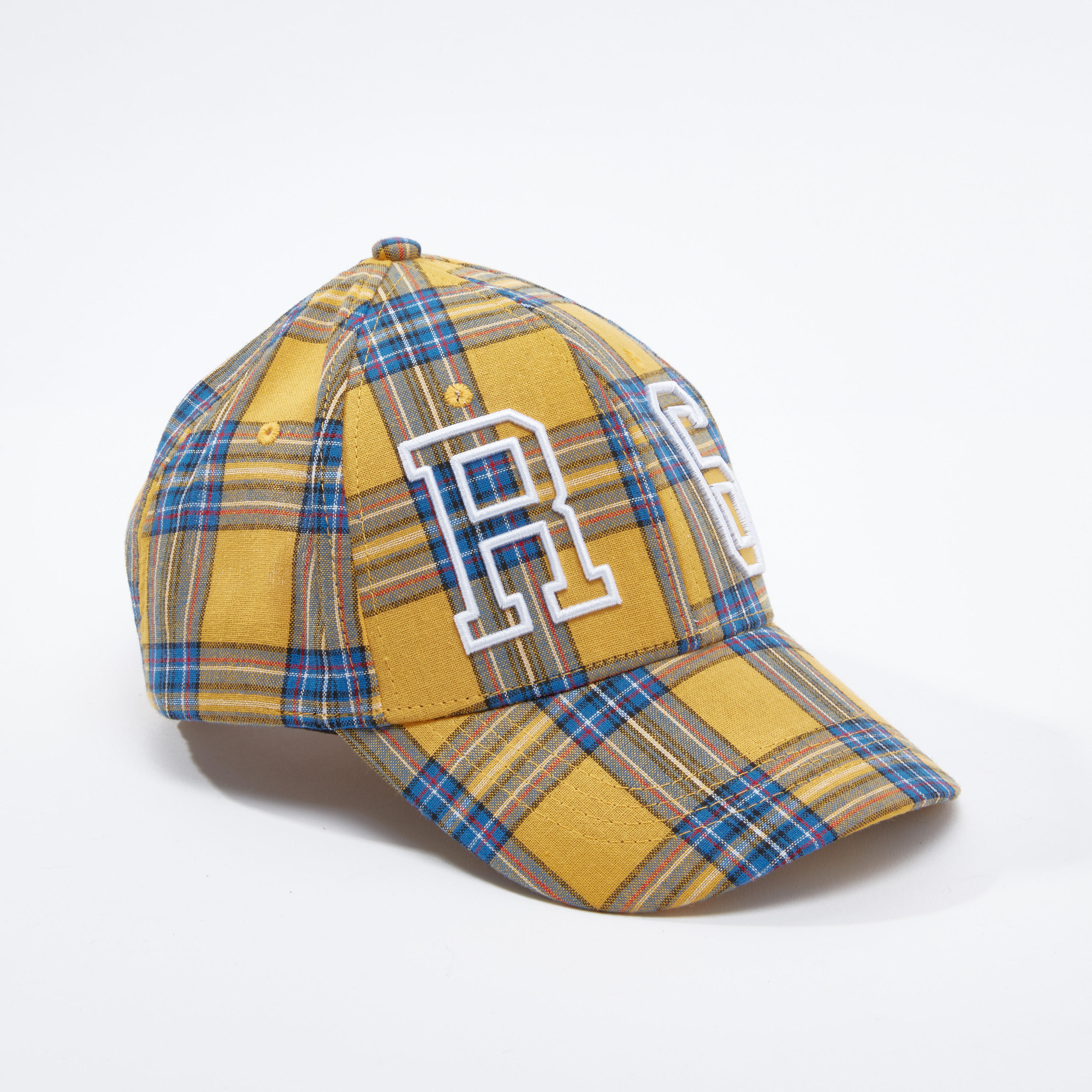 قبعة كاب كاروهات بتطريز-men-caps-image-1