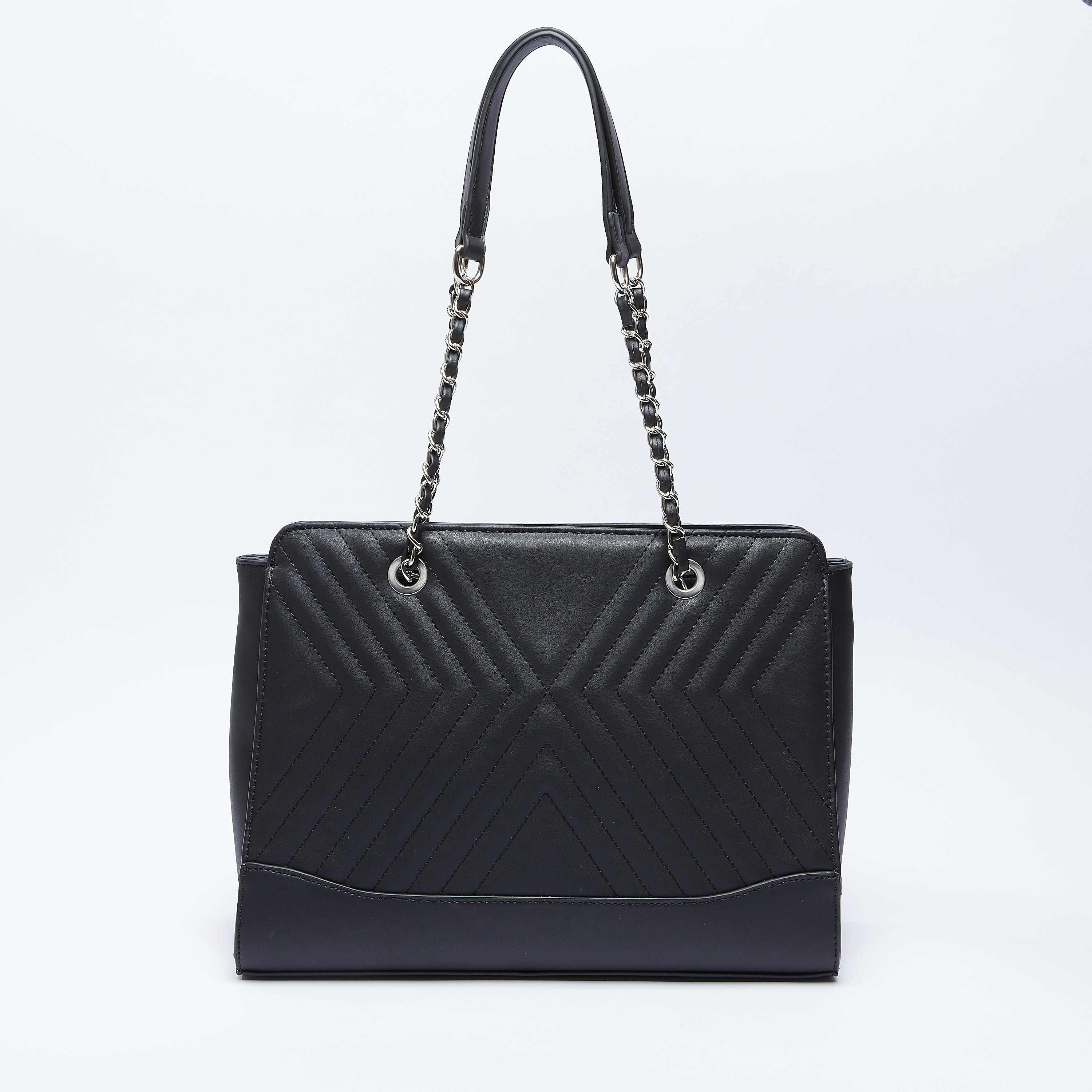 حقيبة يد مبطّنة بمقابض مزدوجة وسحاب إغلاق-women-bagsandwallets-handbags-image-5