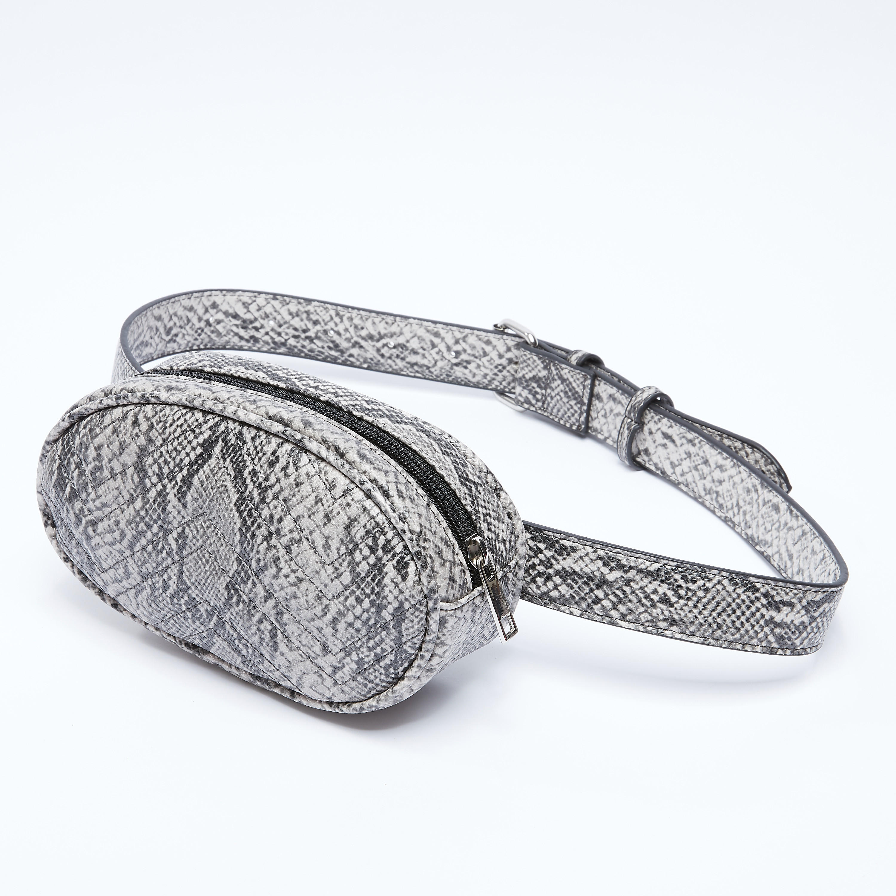 Animal Printed Fanny Pack with Zip Closure-women-bagsandwallets-handbags-image-1