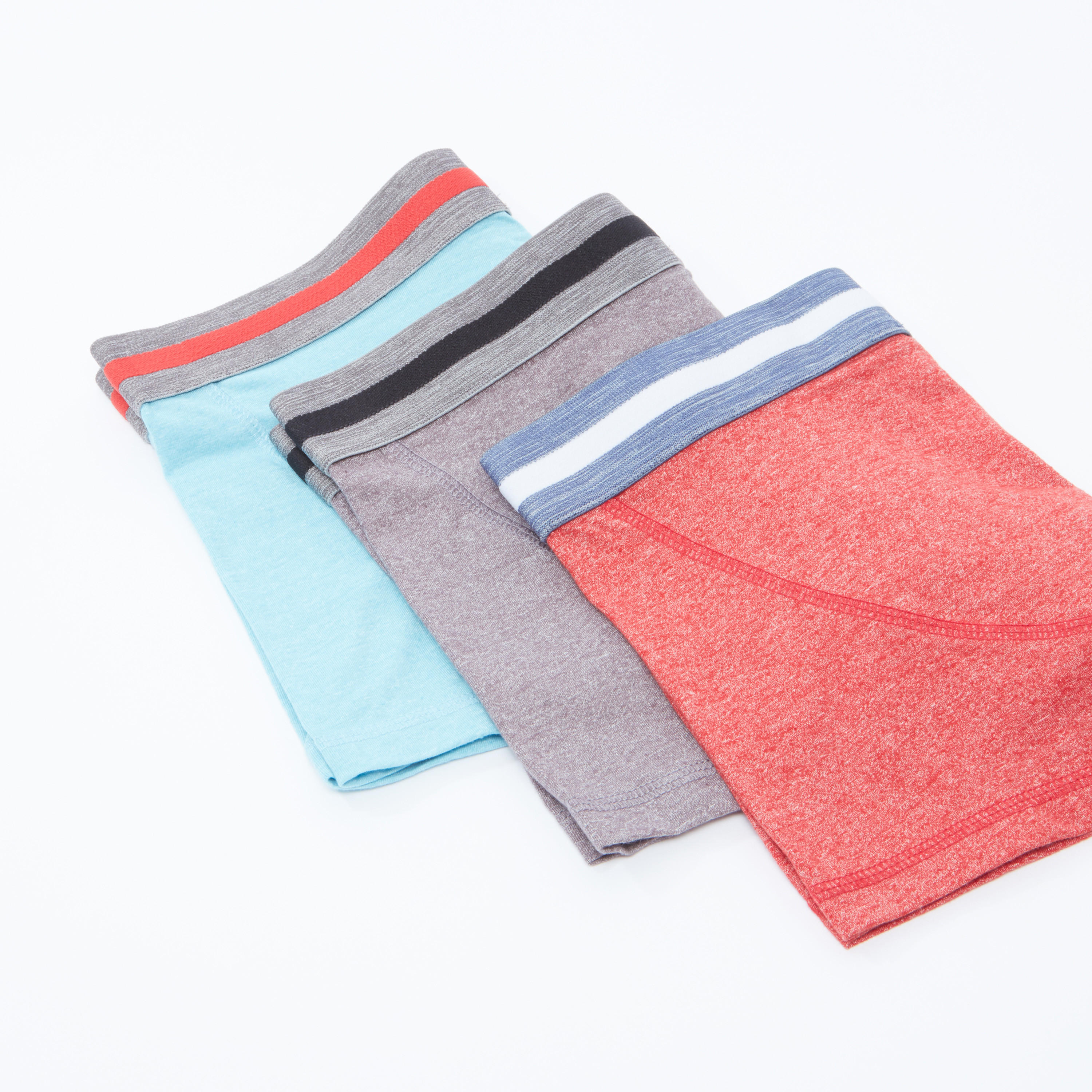 سراويل داخلية سادة بخصر مطّاطي عريض - طقم من 3 قطع-men-clothing-innerwear-underwear-image-3