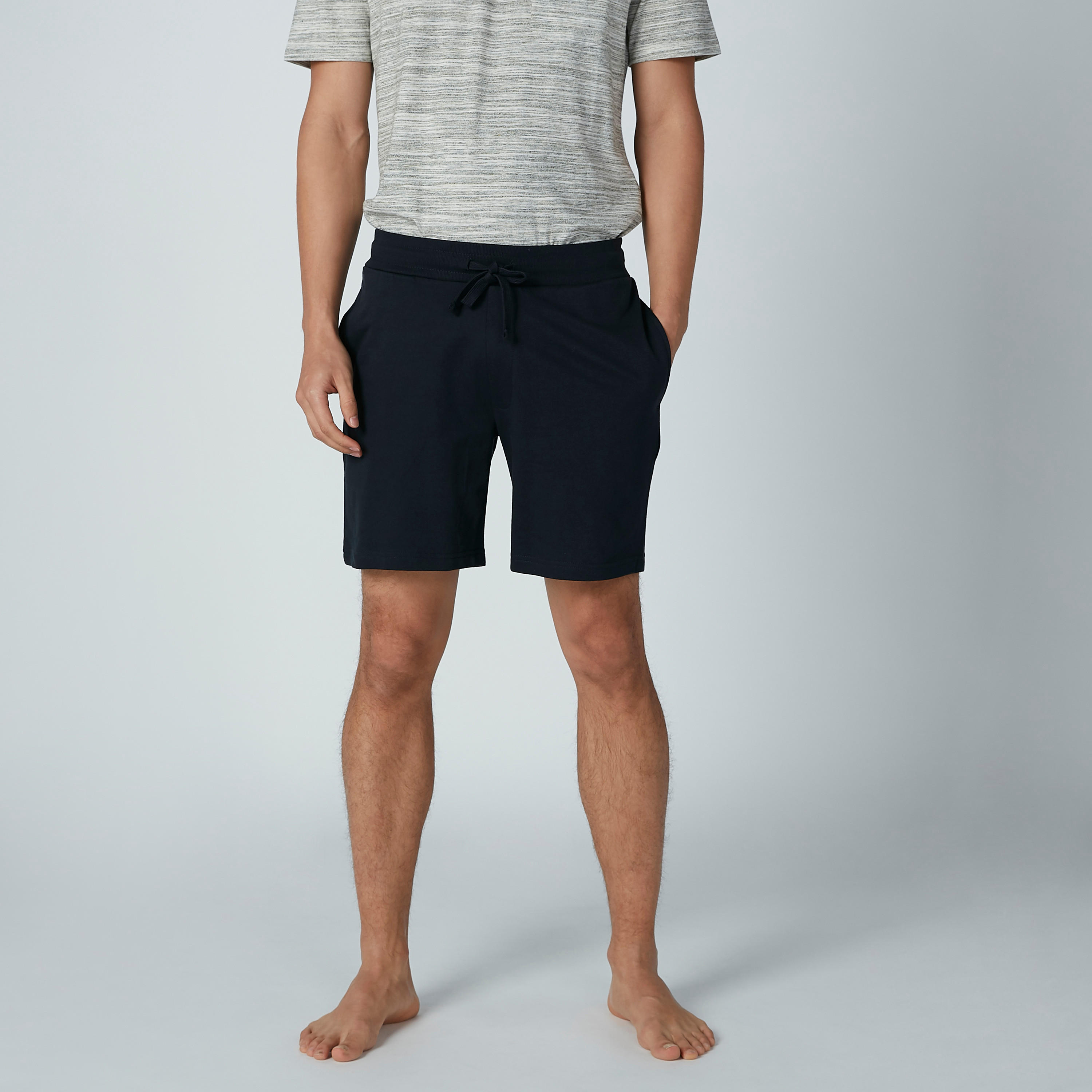 طقم شورت بجيوب وتيشيرت بأكمام قصيرة-men-clothing-nightwear-sets-image-2