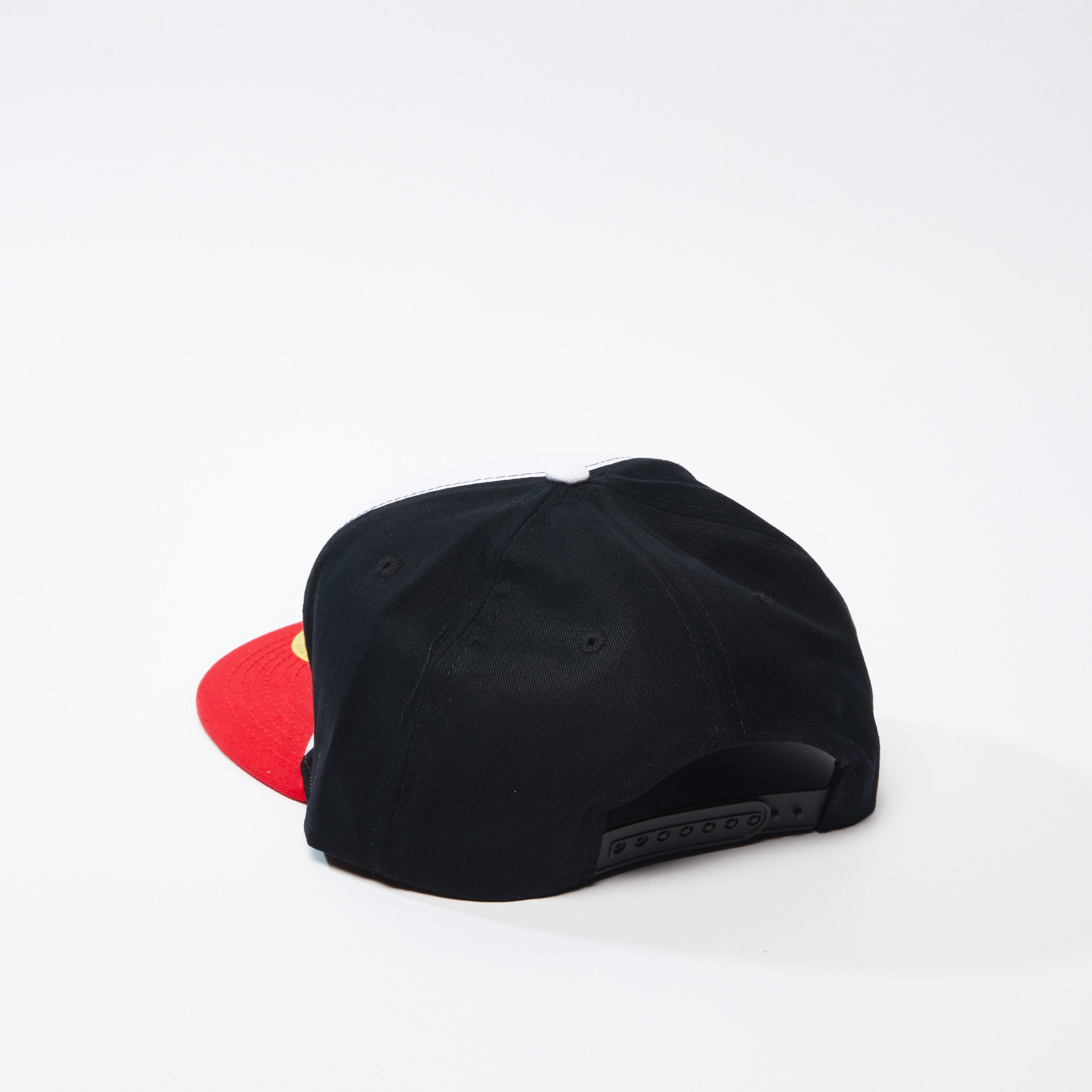 Applique Detail Cap with Snap Closure-men-caps-image-3
