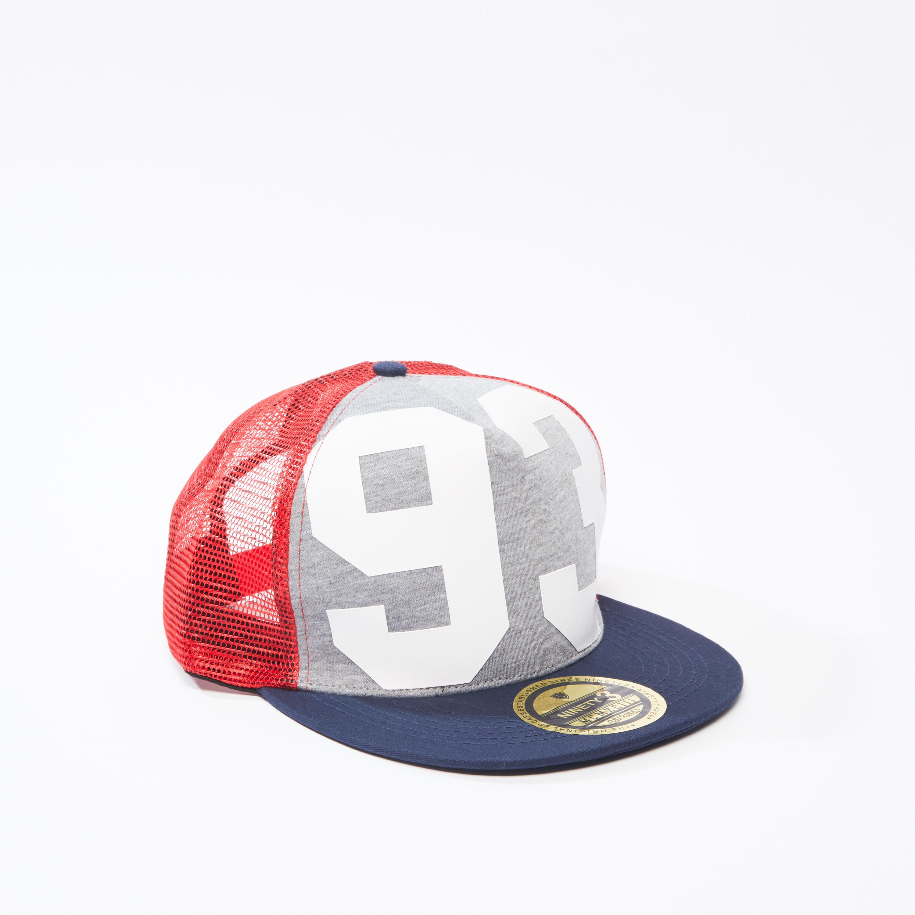 Textured Cap with Snap Closure-men-caps-image-1