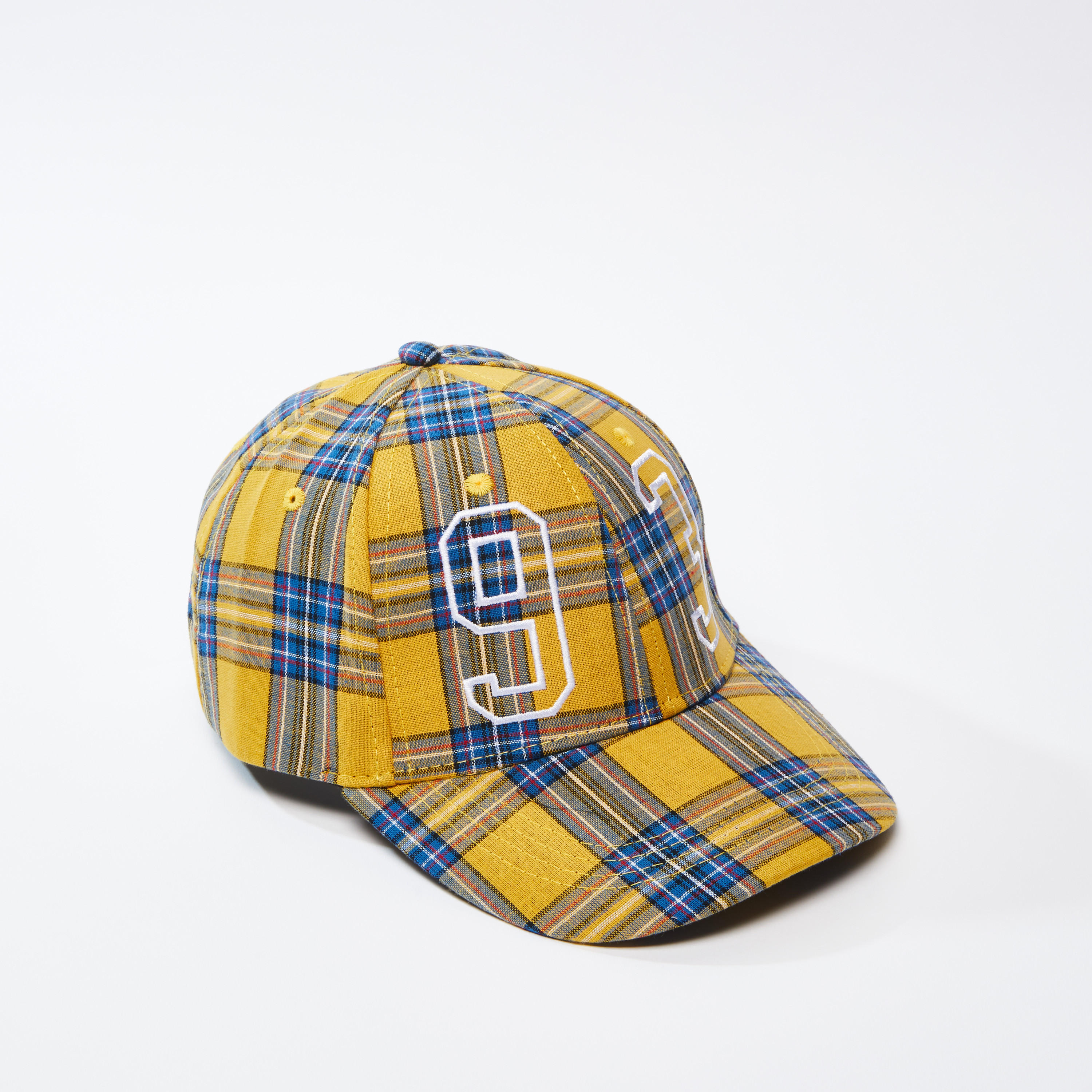 قبعة كاب كاروهات مطرّزة-men-caps-image-3