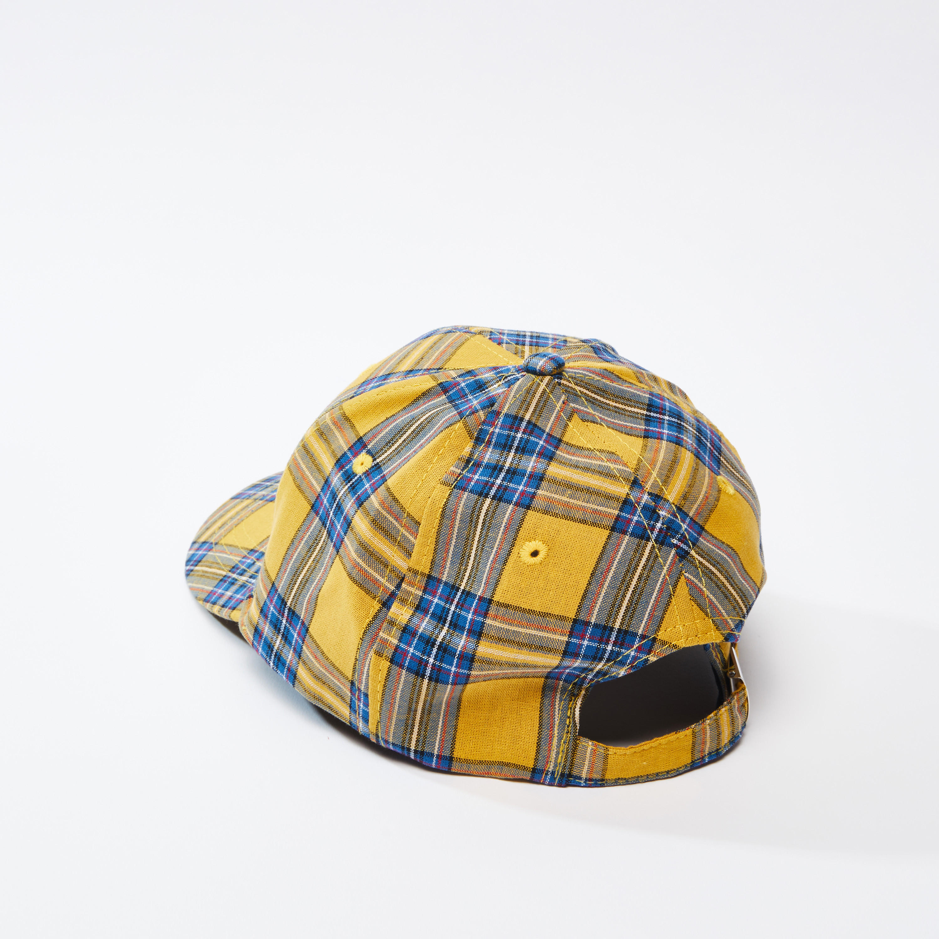 قبعة كاب كاروهات مطرّزة-men-caps-image-1
