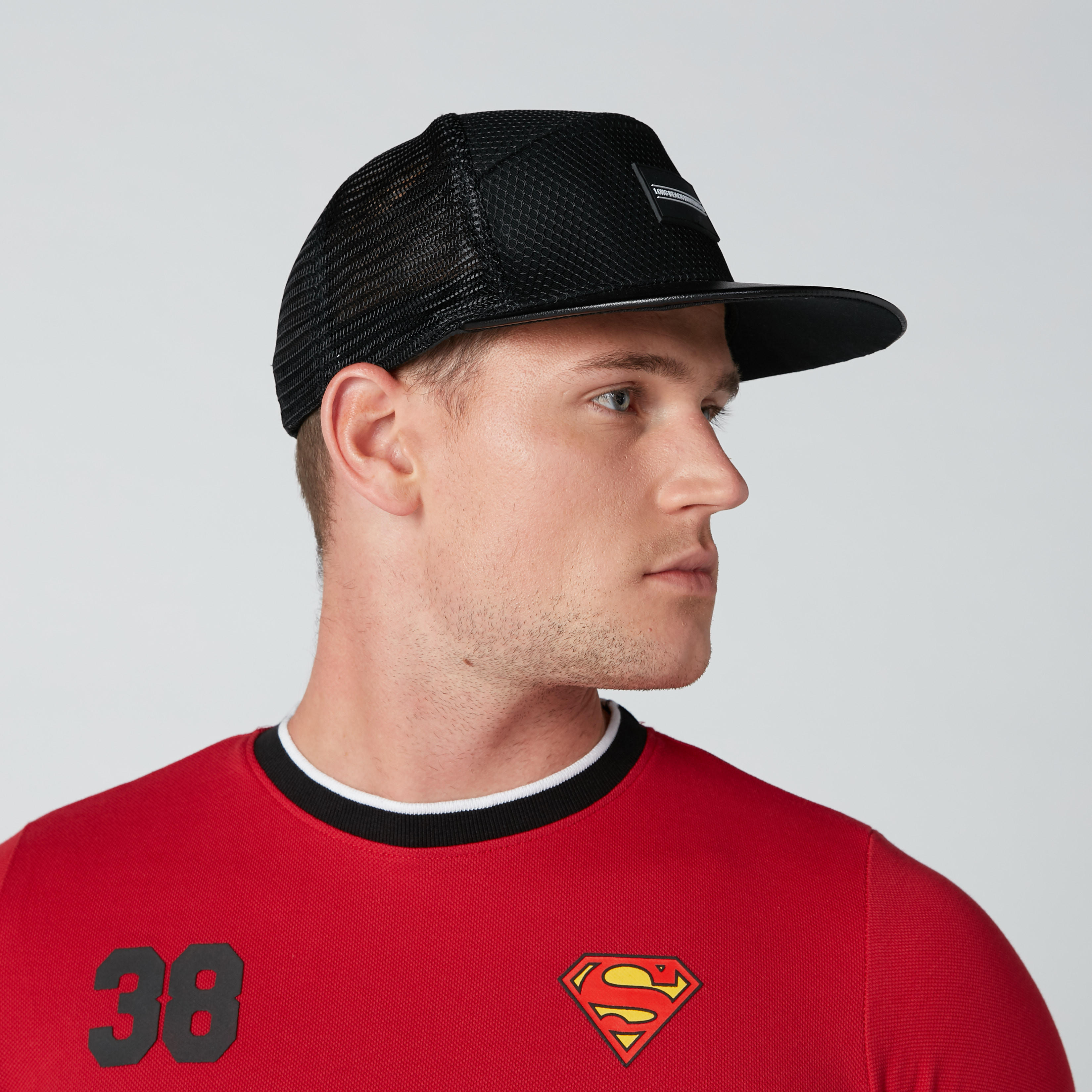 Textured Cap with Snap Closure-men-caps-image-2