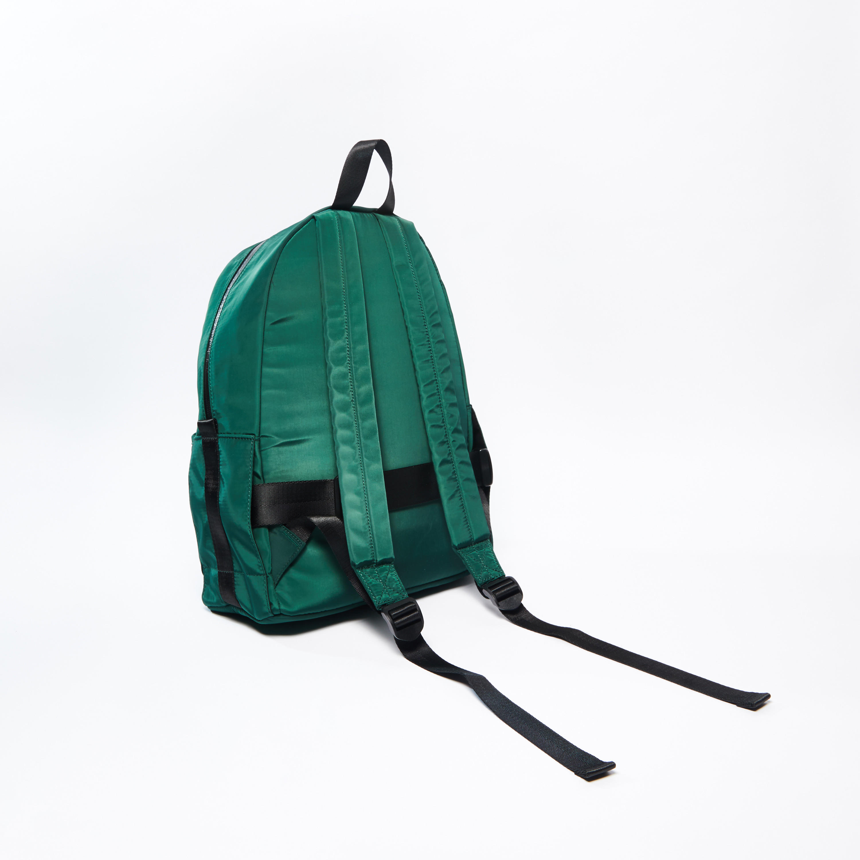 Plain Backpack with Zip Closure and Adjustable Backstraps-men-bags-image-3