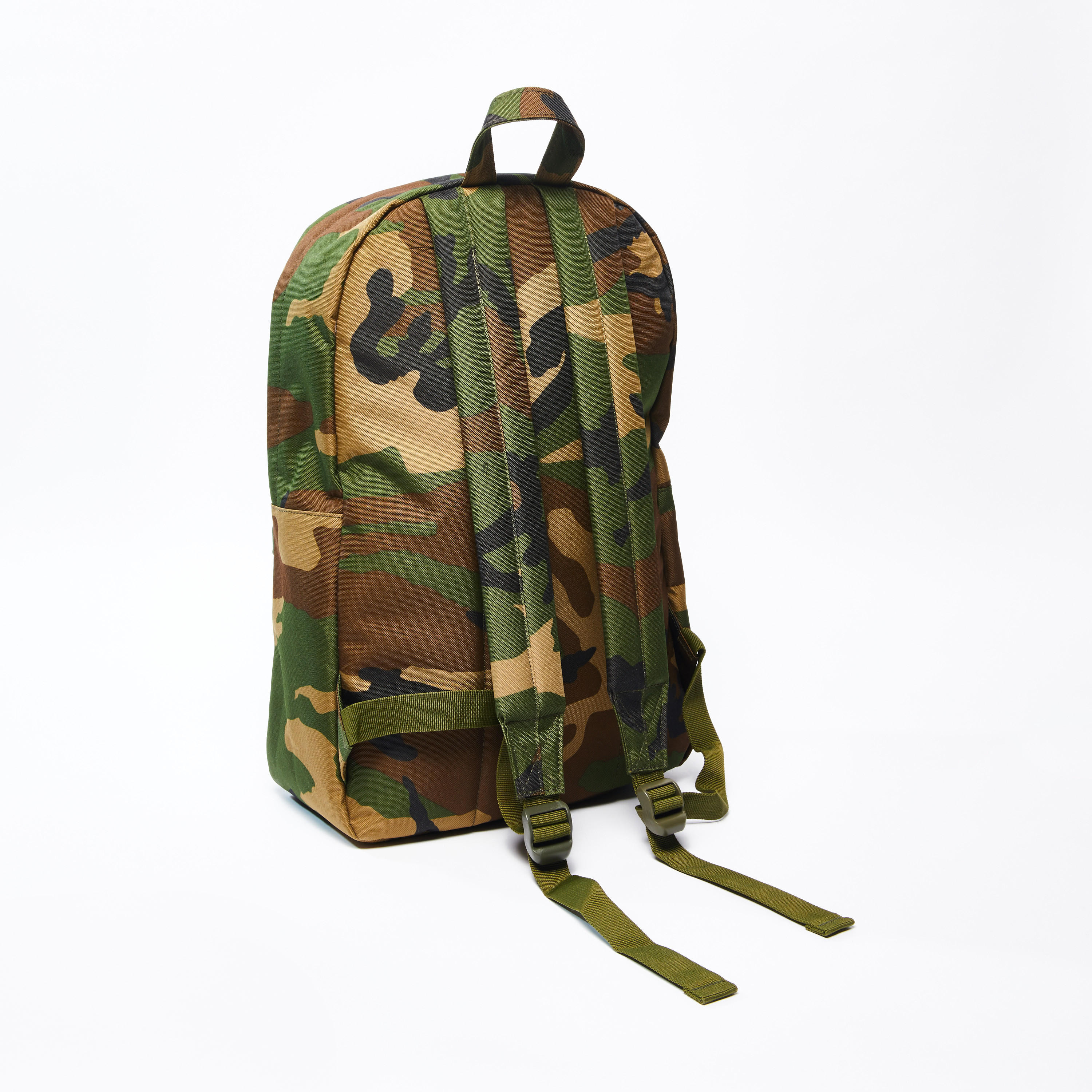 Camouflage Printed Backpack with Adjustable Shoulder Straps-men-bags-image-3