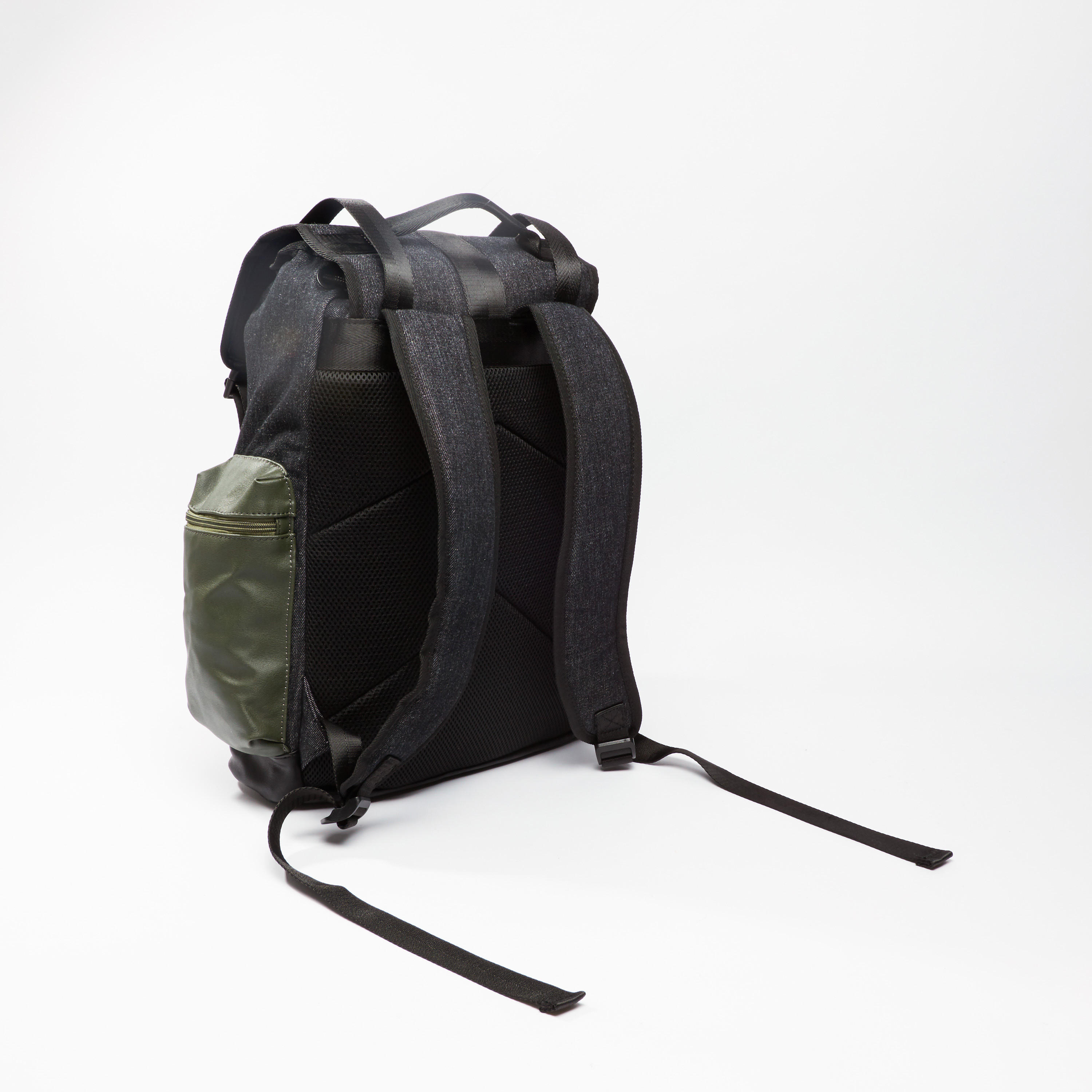 Textured Backpack with Flap-men-bags-image-3