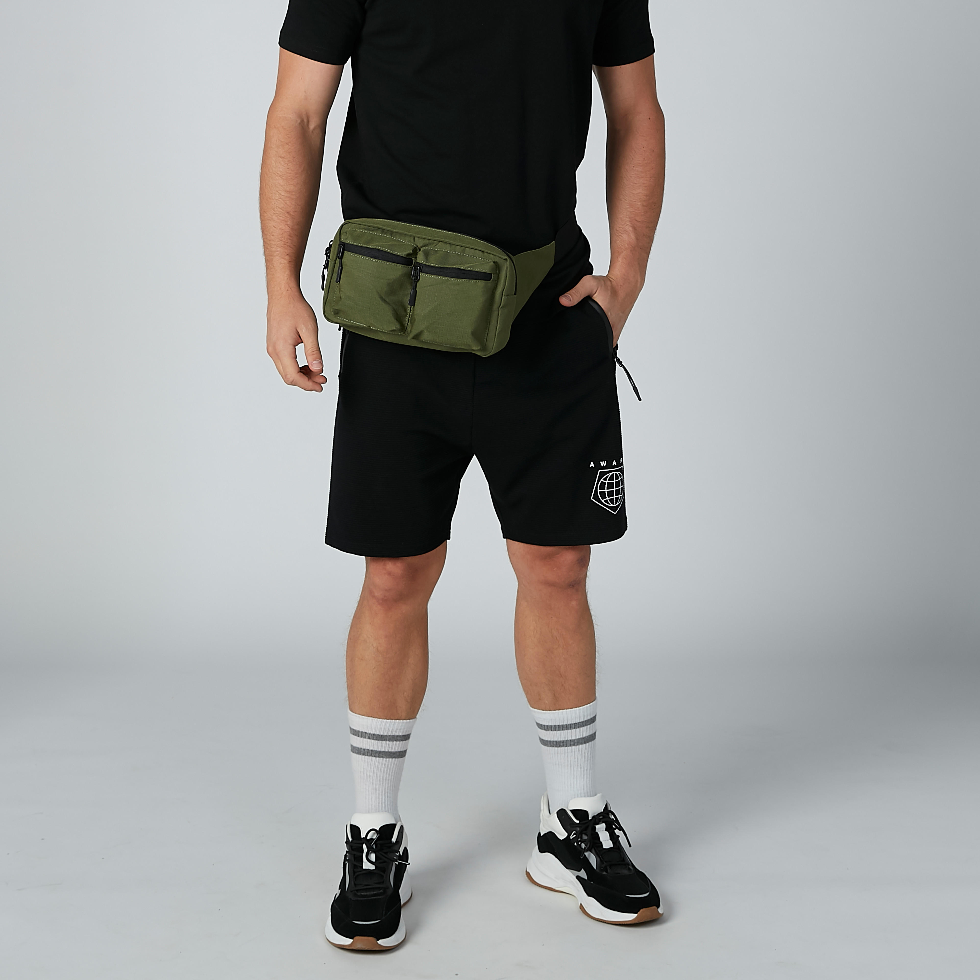 Textured Crossbody Bag with Zip Compartments and Adjustable Strap-men-bags-image-2