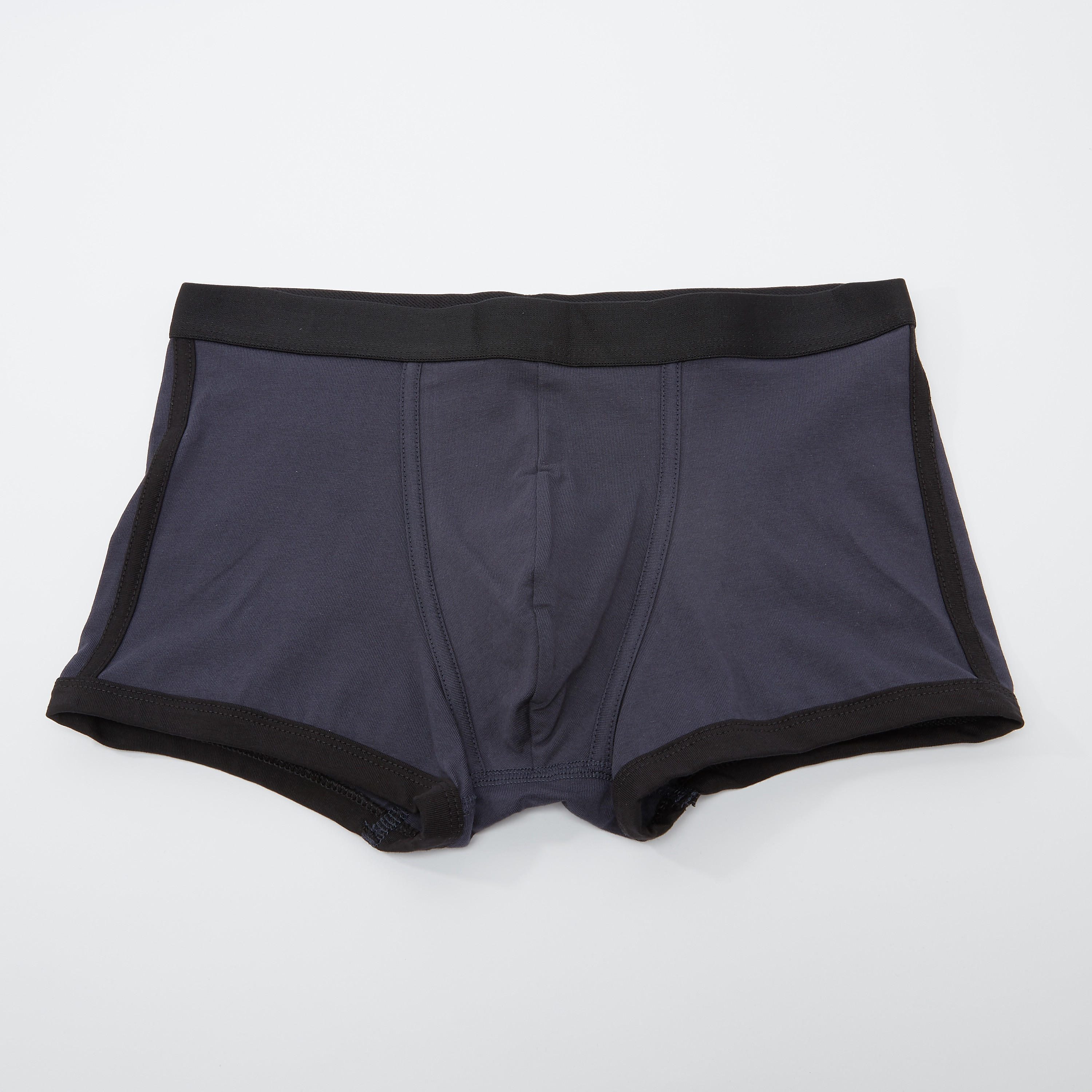 Set of 3 - Tape Detail Trunks with Elasticised Waistband-men-clothing-innerwear-underwear-image-2