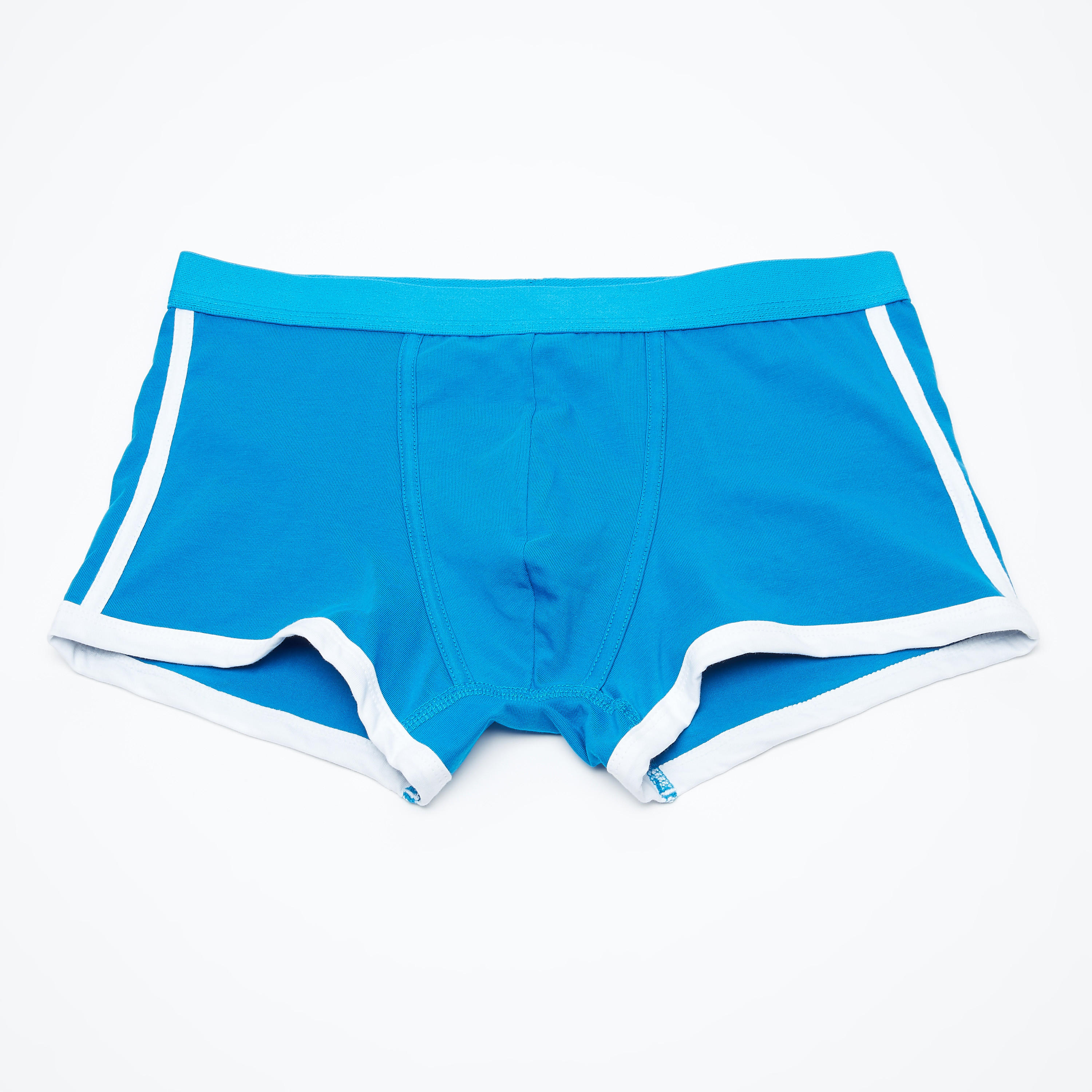 Set of 3 - Colour Block Trunks with Elasticised Waistband-men-clothing-innerwear-underwear-image-2