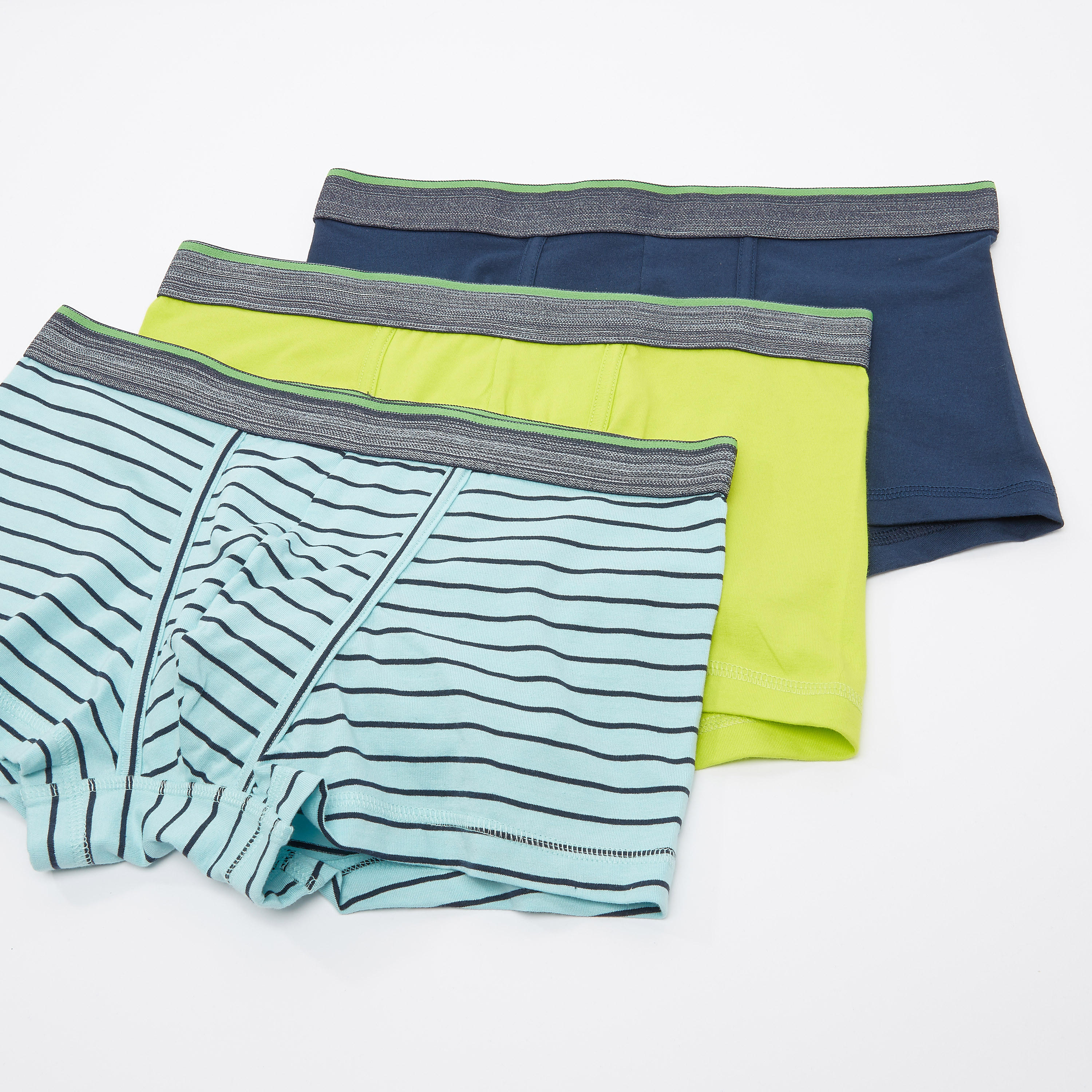 سراويل داخلية متنوعة بخصر مطّاطي - طقم من 3 قطع-men-clothing-innerwear-underwear-image-1
