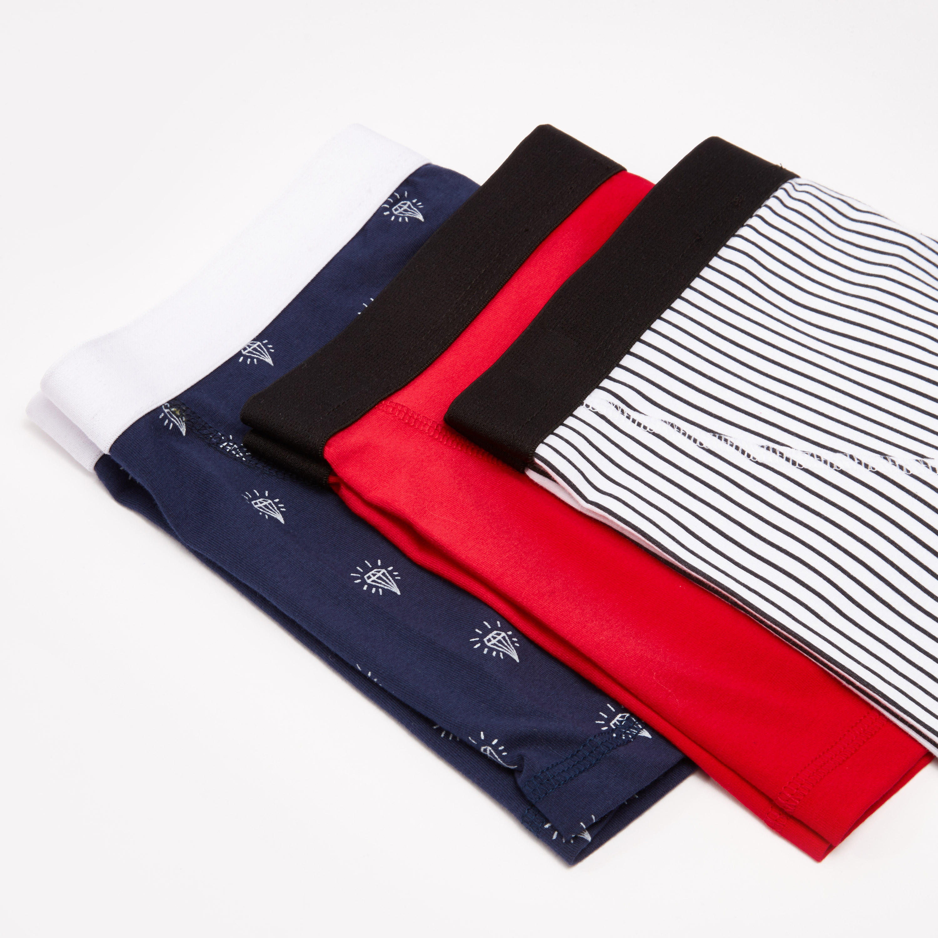 Set of 3 - Assorted Trunks with Elasticised Waistband-men-clothing-innerwear-underwear-image-3