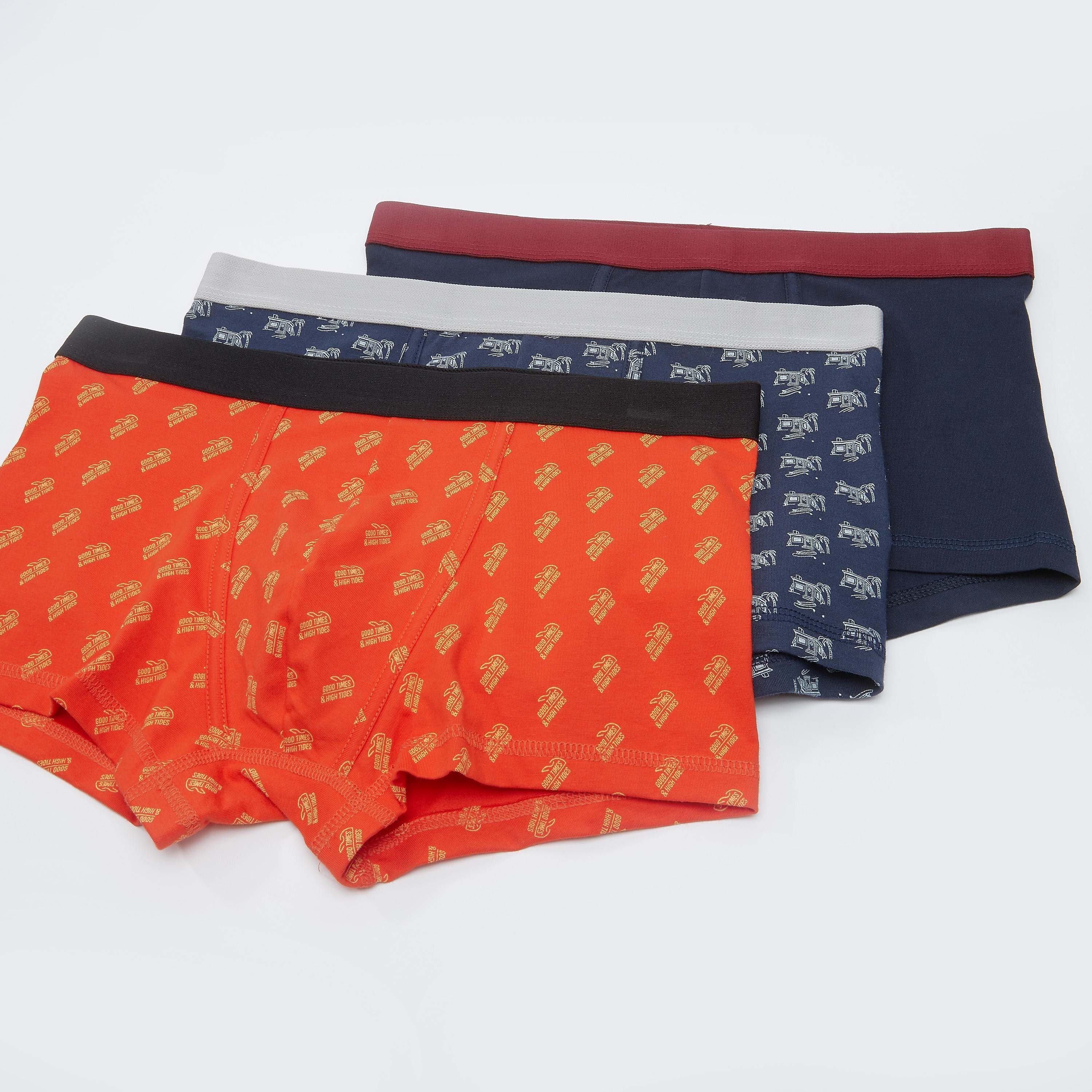 Set of 3 - Assorted Trunks-men-clothing-innerwear-underwear-image-1