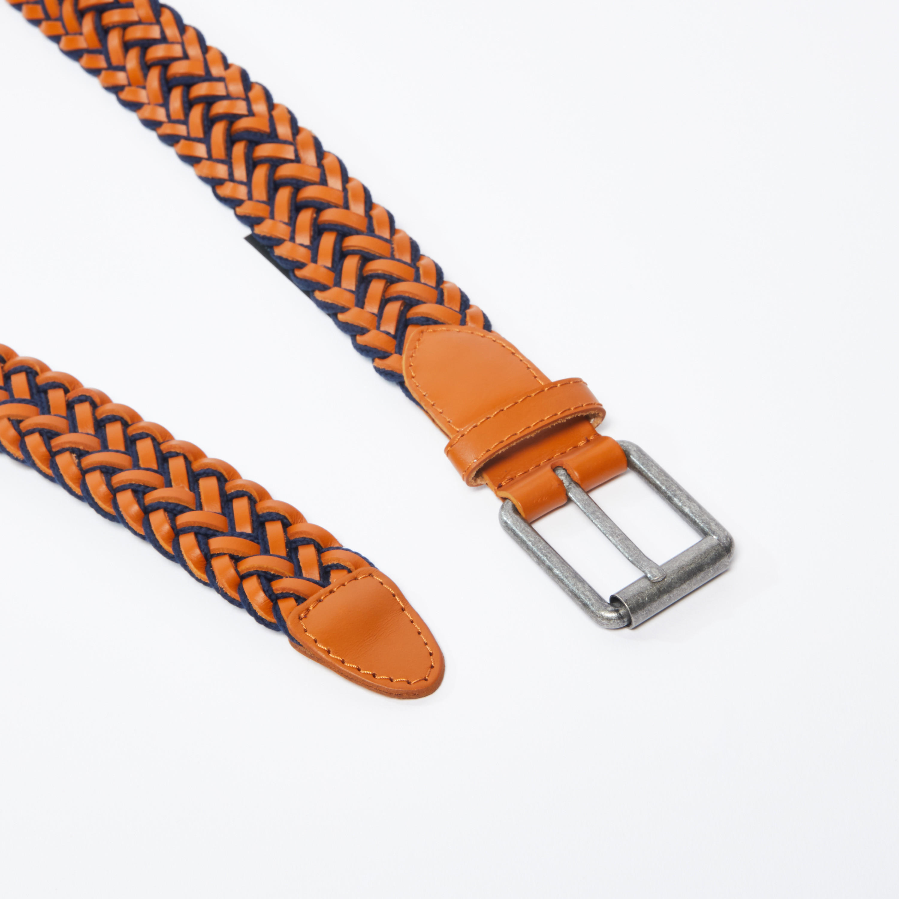 حزام بتصميم منسوج وإبزيم بدبوس-men-beltsandwallets-belts-image-3
