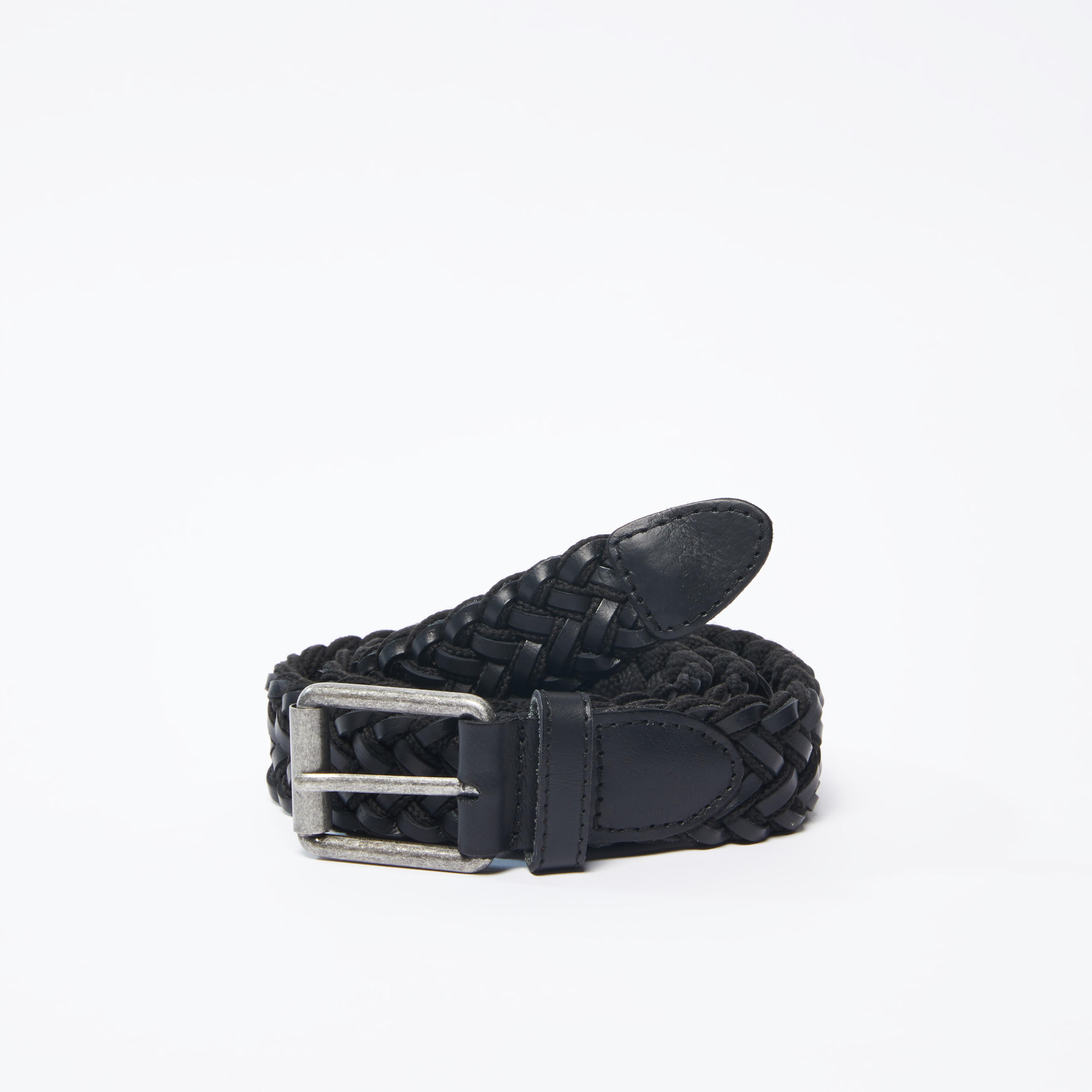 حزام بتصميم منسوج وإبزيم بدبوس-men-beltsandwallets-belts-image-1