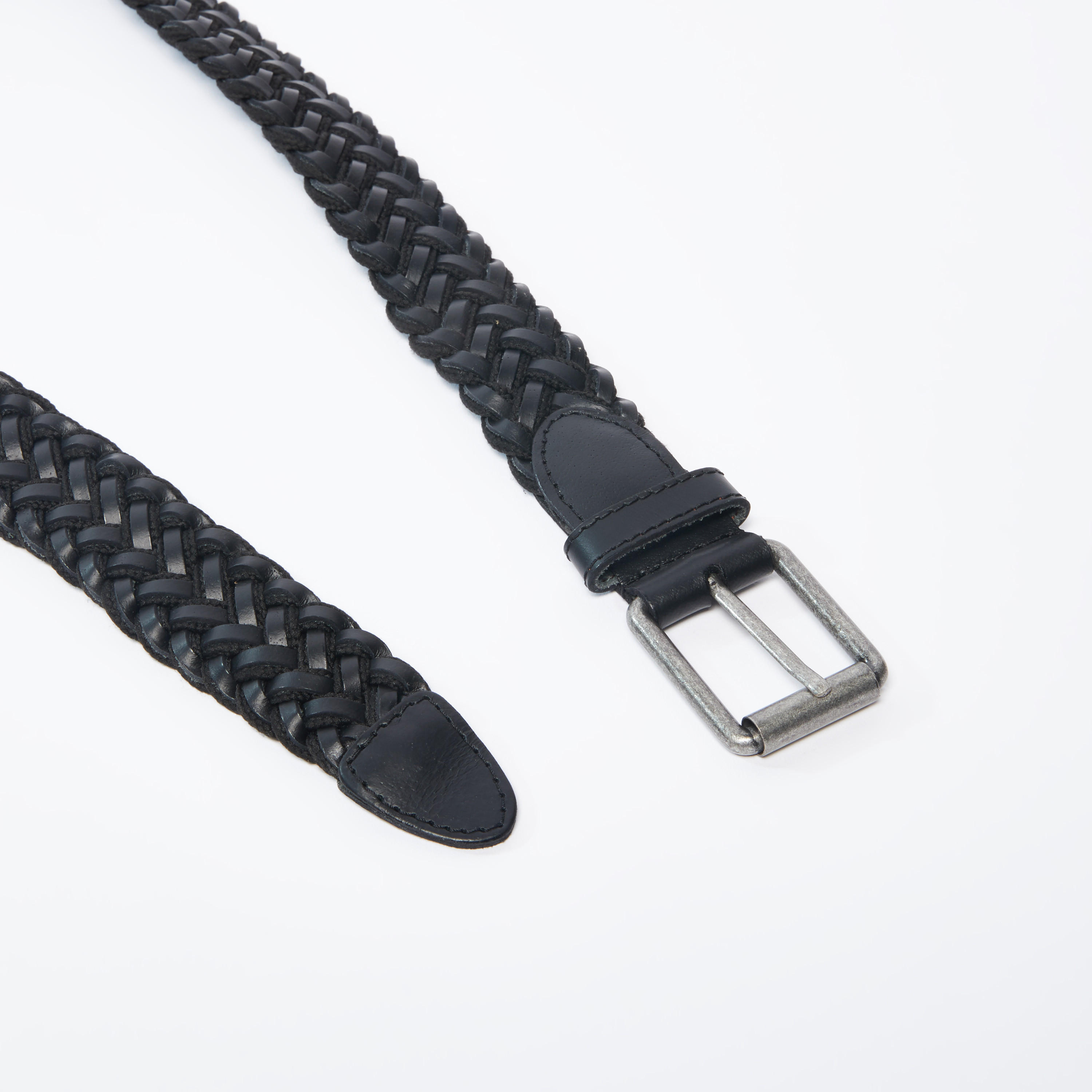 حزام بتصميم منسوج وإبزيم بدبوس-men-beltsandwallets-belts-image-3