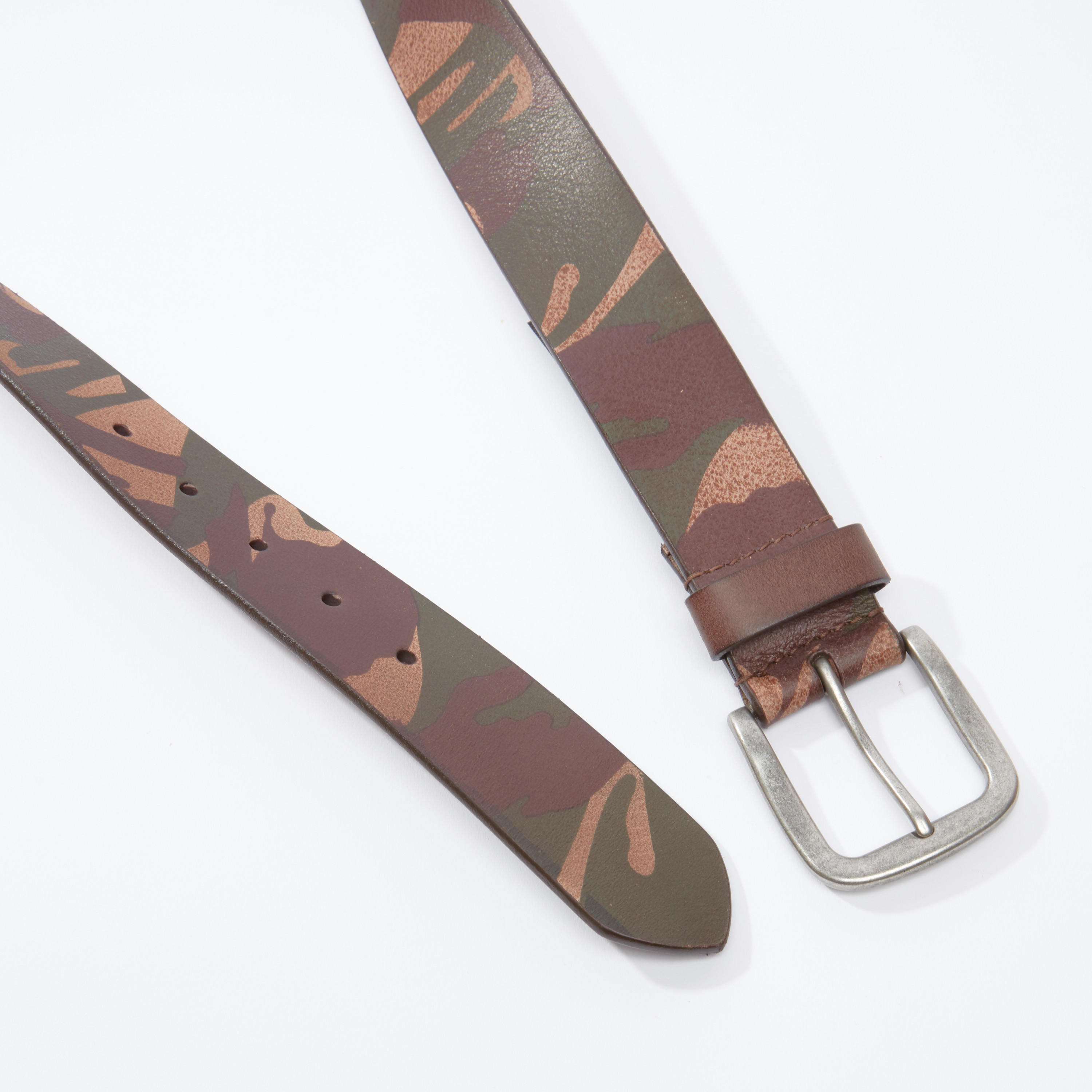 Camouflage Printed Belt with Pin Buckle-men-beltsandwallets-belts-image-3