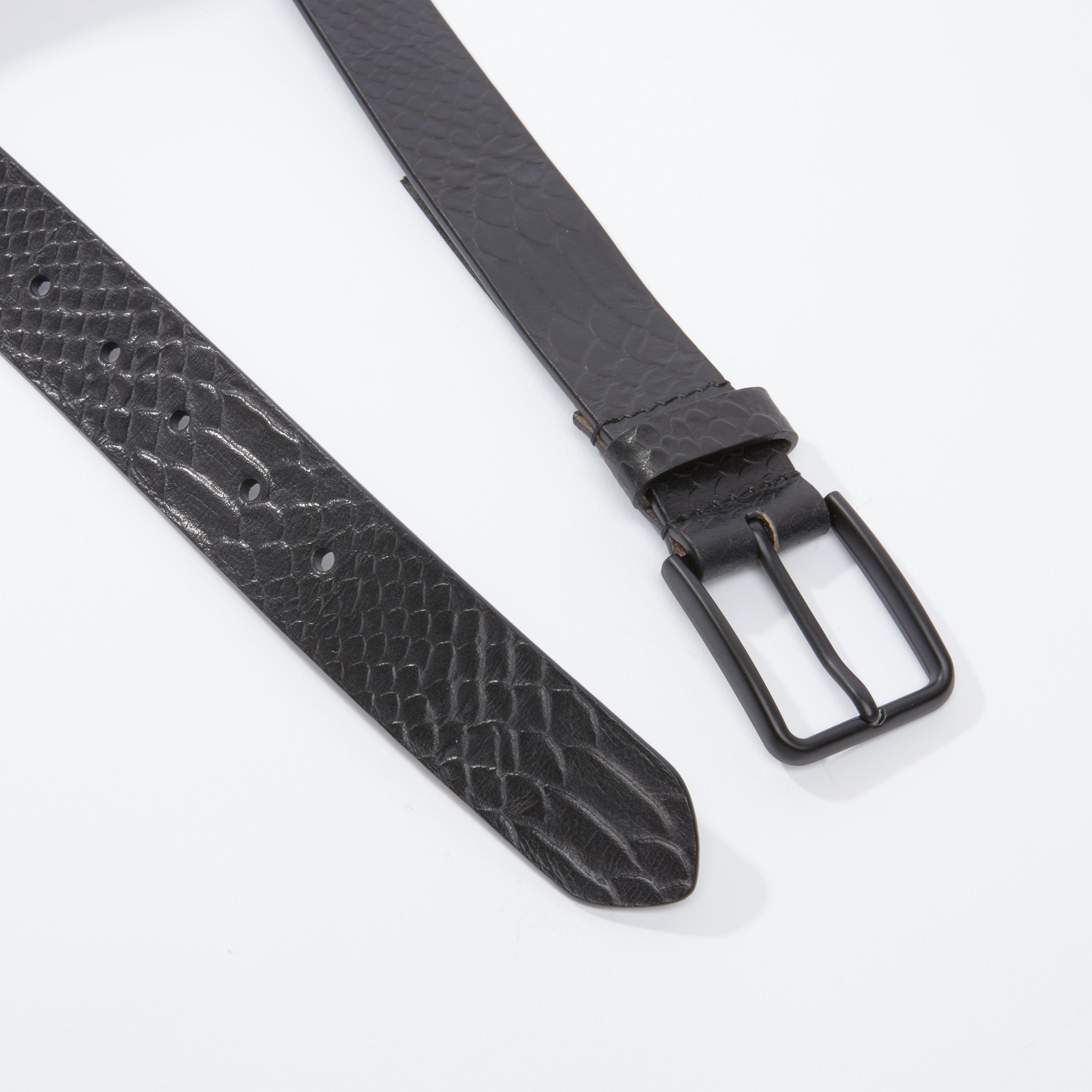Textured Belt with Pin Buckle-men-beltsandwallets-belts-image-3