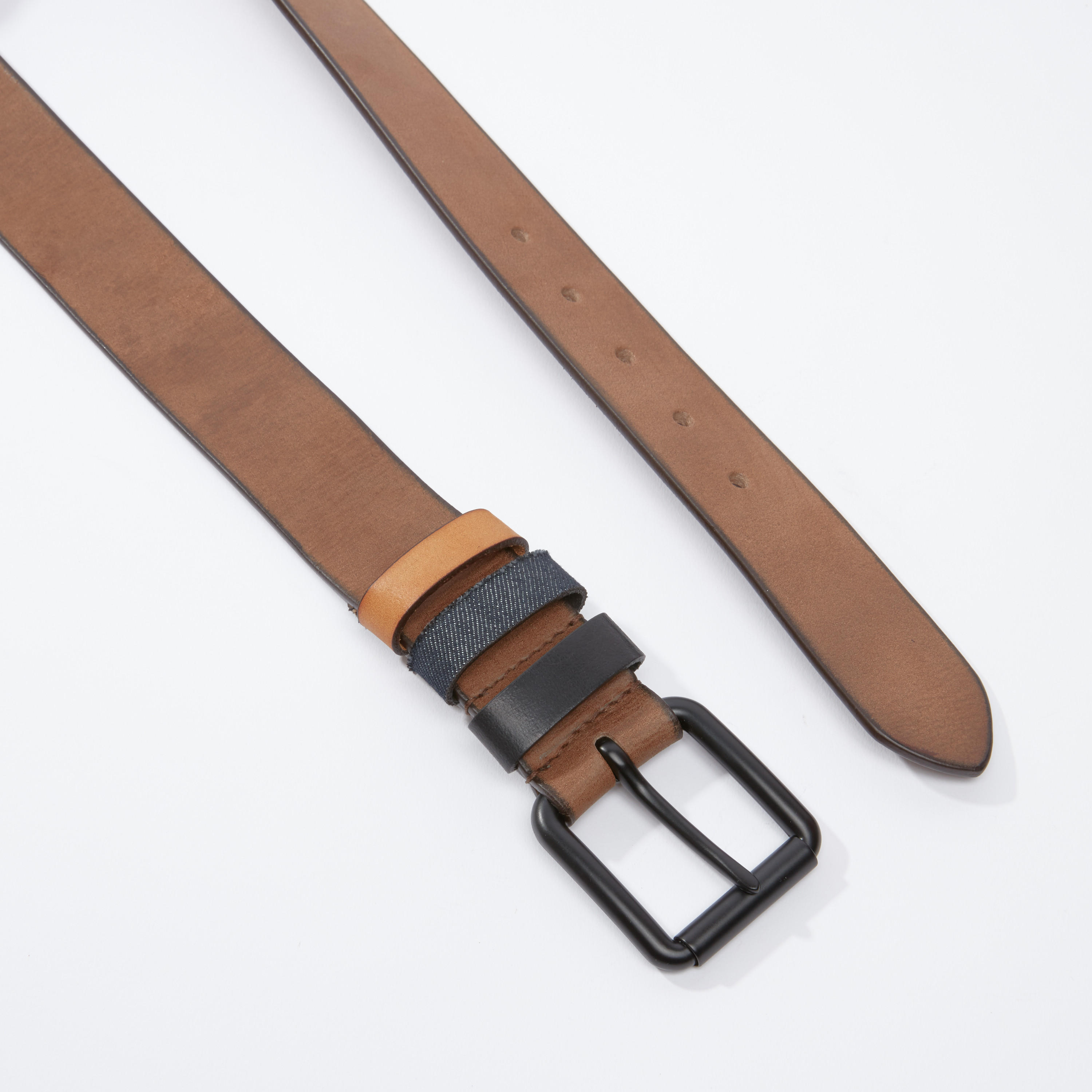 حزام سادة بإبزيم بدبوس-men-beltsandwallets-belts-image-1