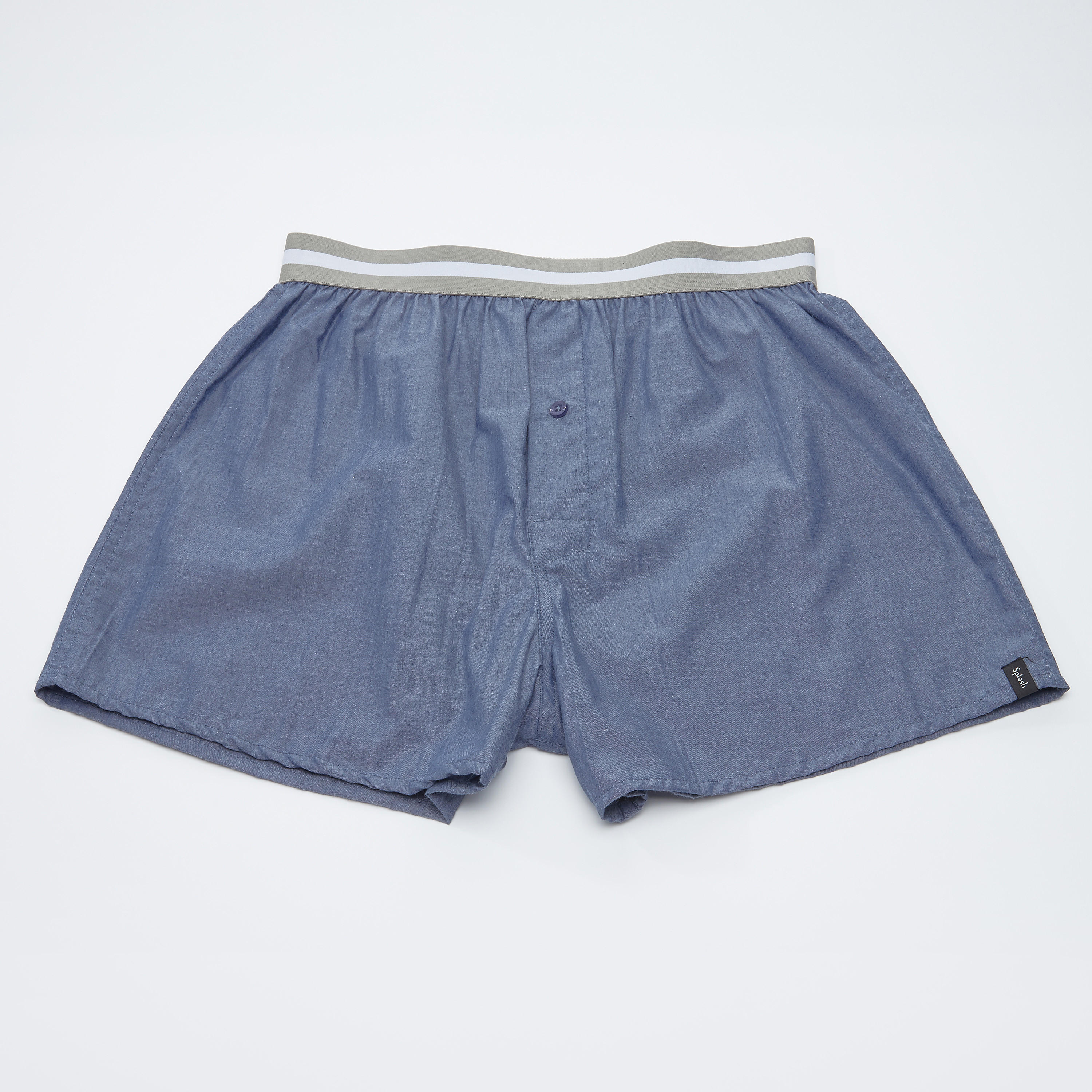 سراويل بوكسر متنوعة بخصر مطّاطي عريض - طقم من 3 قطع-men-clothing-innerwear-underwear-image-2