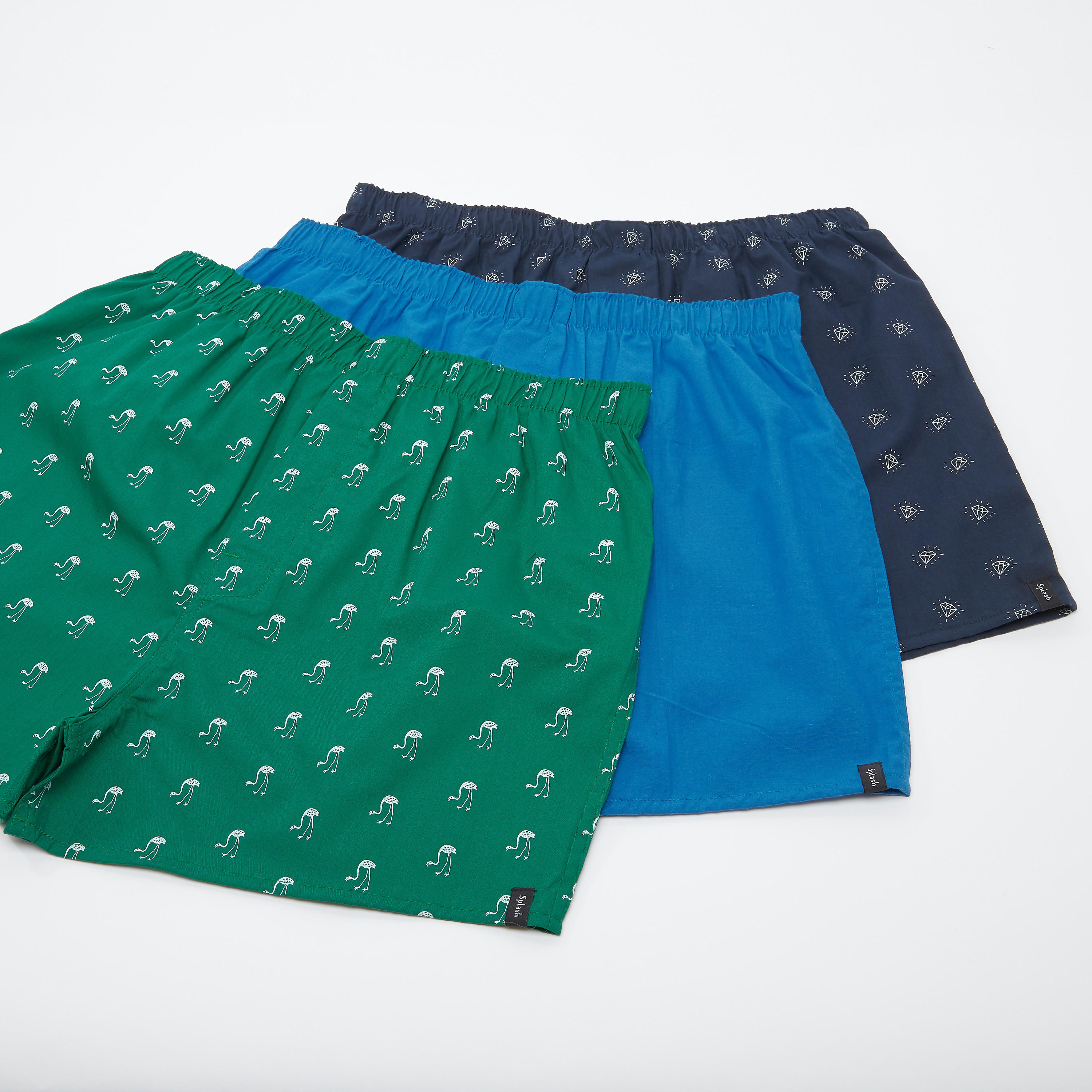 سراويل بوكسر متنوعة - طقم من 3 قطع-men-clothing-innerwear-underwear-image-1