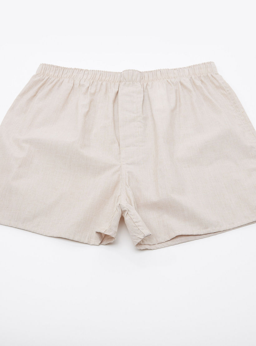 سراويل بوكسر متنوعة بخصر مطّاطي - طقم من 3 قطع-men-clothing-innerwear-underwear-image-2