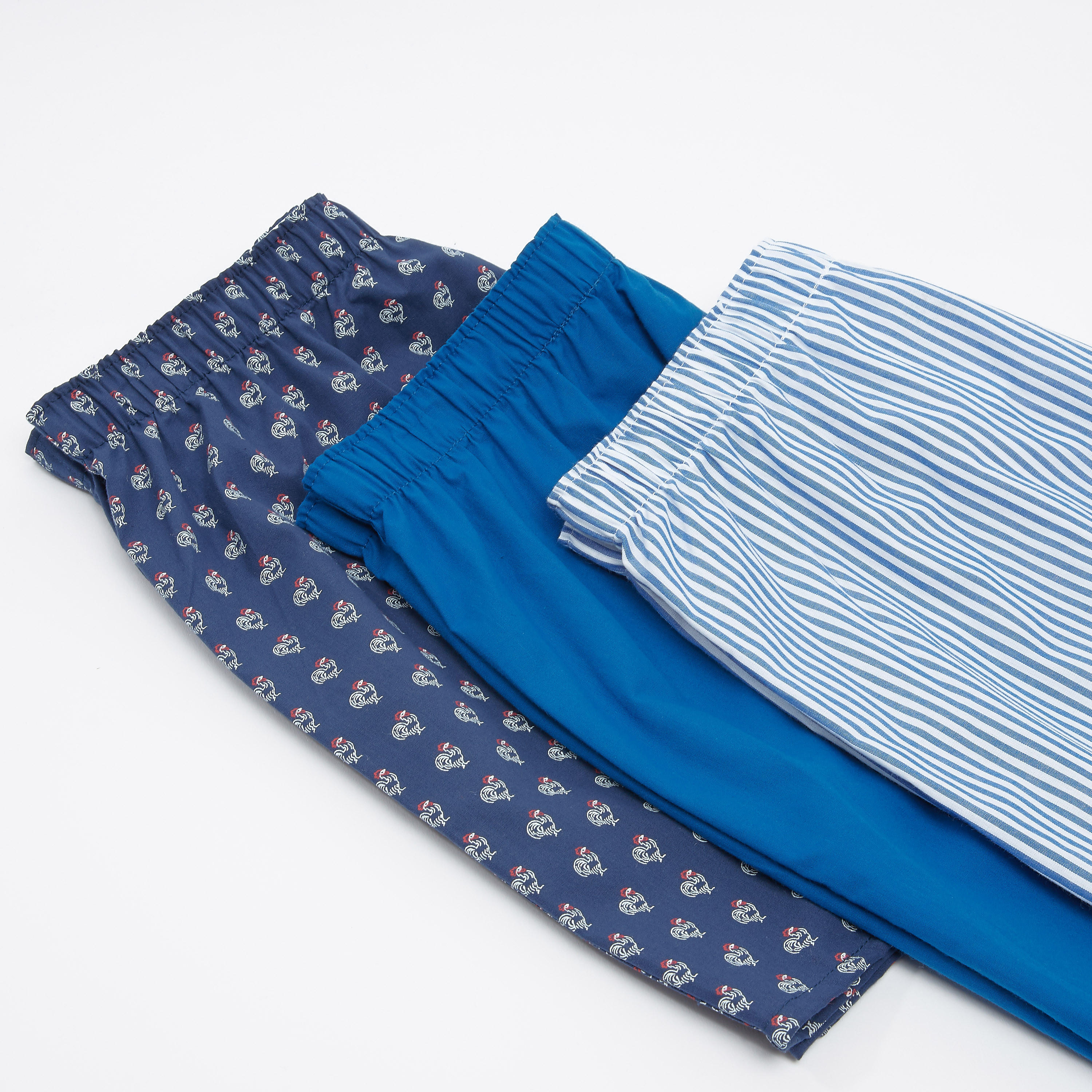 سراويل بوكسر متنوعة بخصر مطّاطي - طقم من 3 قطع-men-clothing-innerwear-underwear-image-3