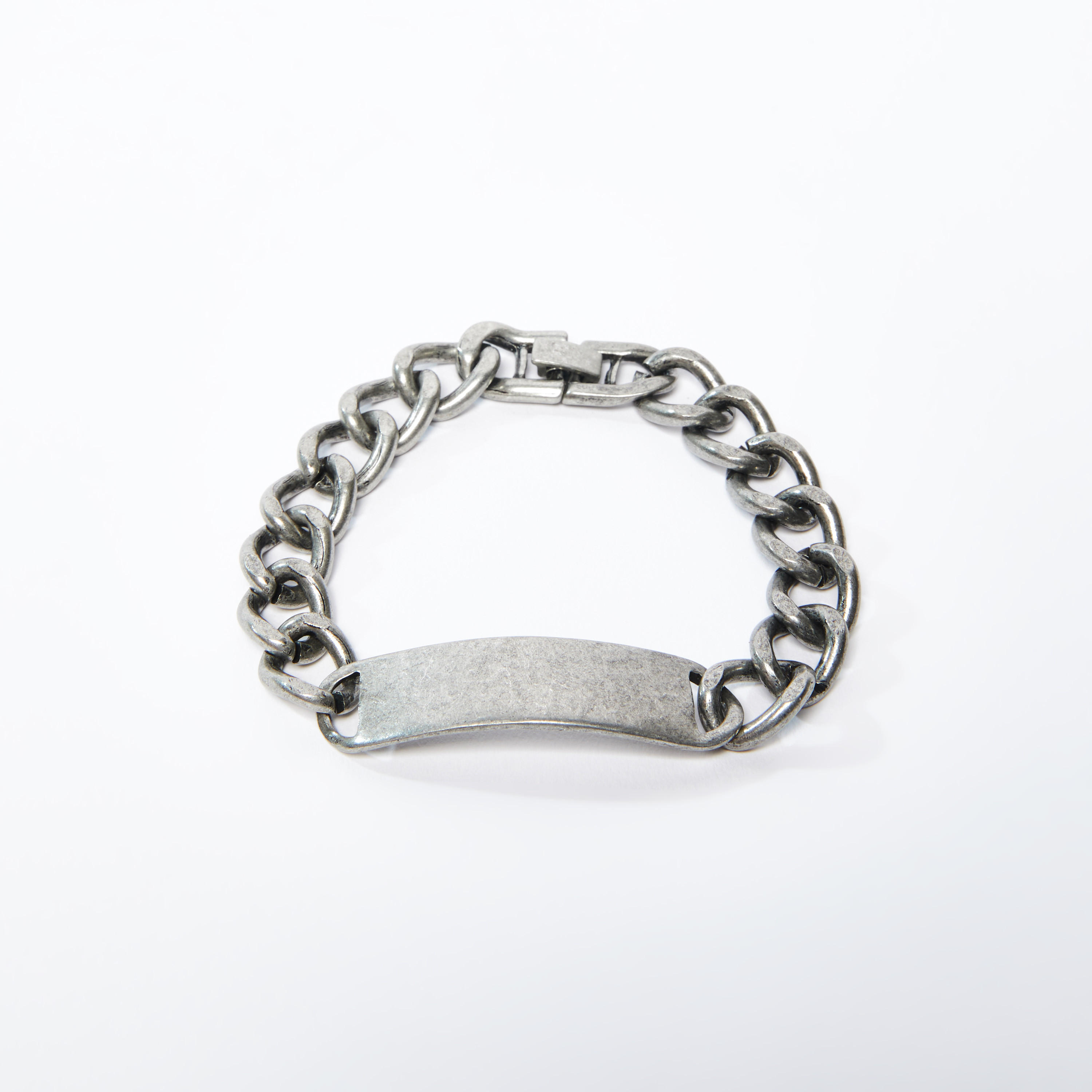 Metallic Bracelet with Foldover Clasp-men-watchesandjewellery-bracelets-image-1