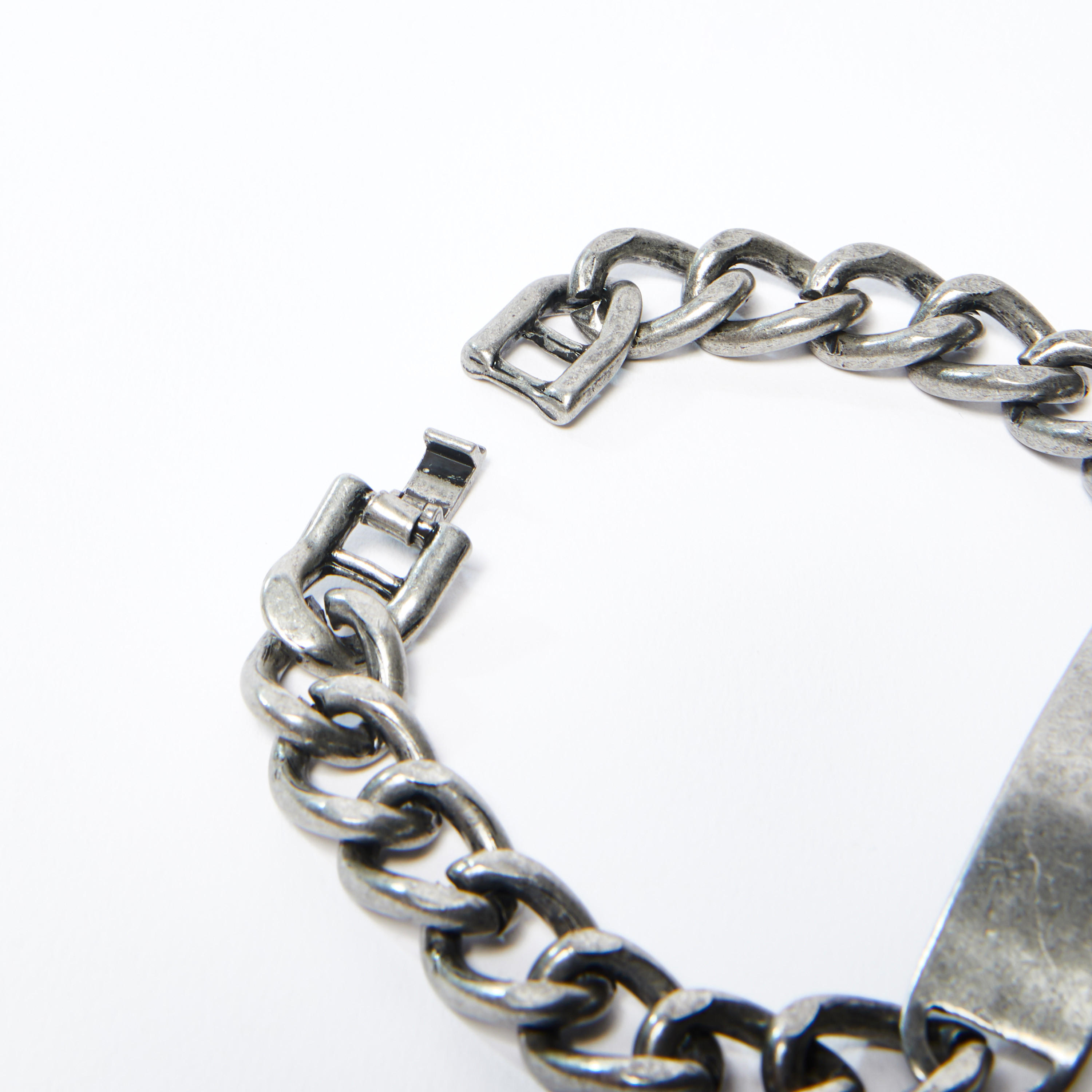 Metallic Bracelet with Foldover Clasp-men-watchesandjewellery-bracelets-image-3